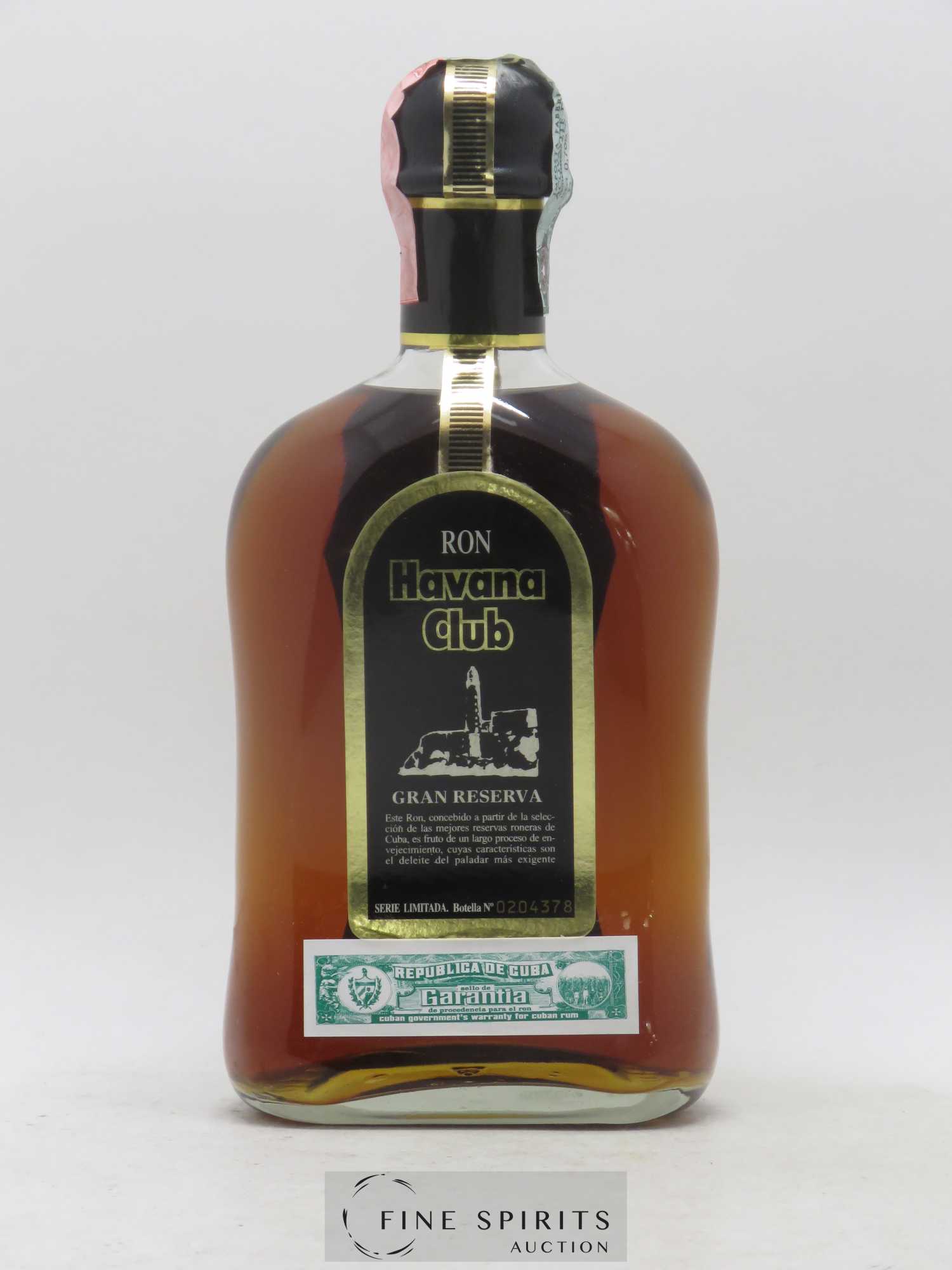 Havana Club 15 years Of. Gran Reserva Seria Limitada - Posten von 1 Flasche - 2