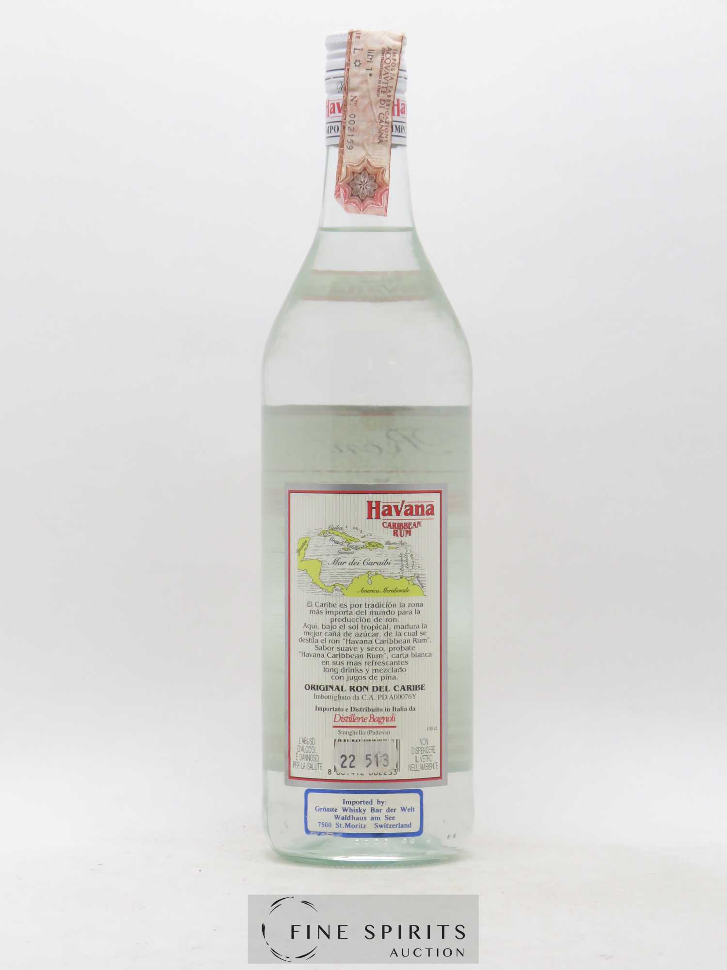 Havana Club Of. Carta blanca - Lot of 1 bottle - 1