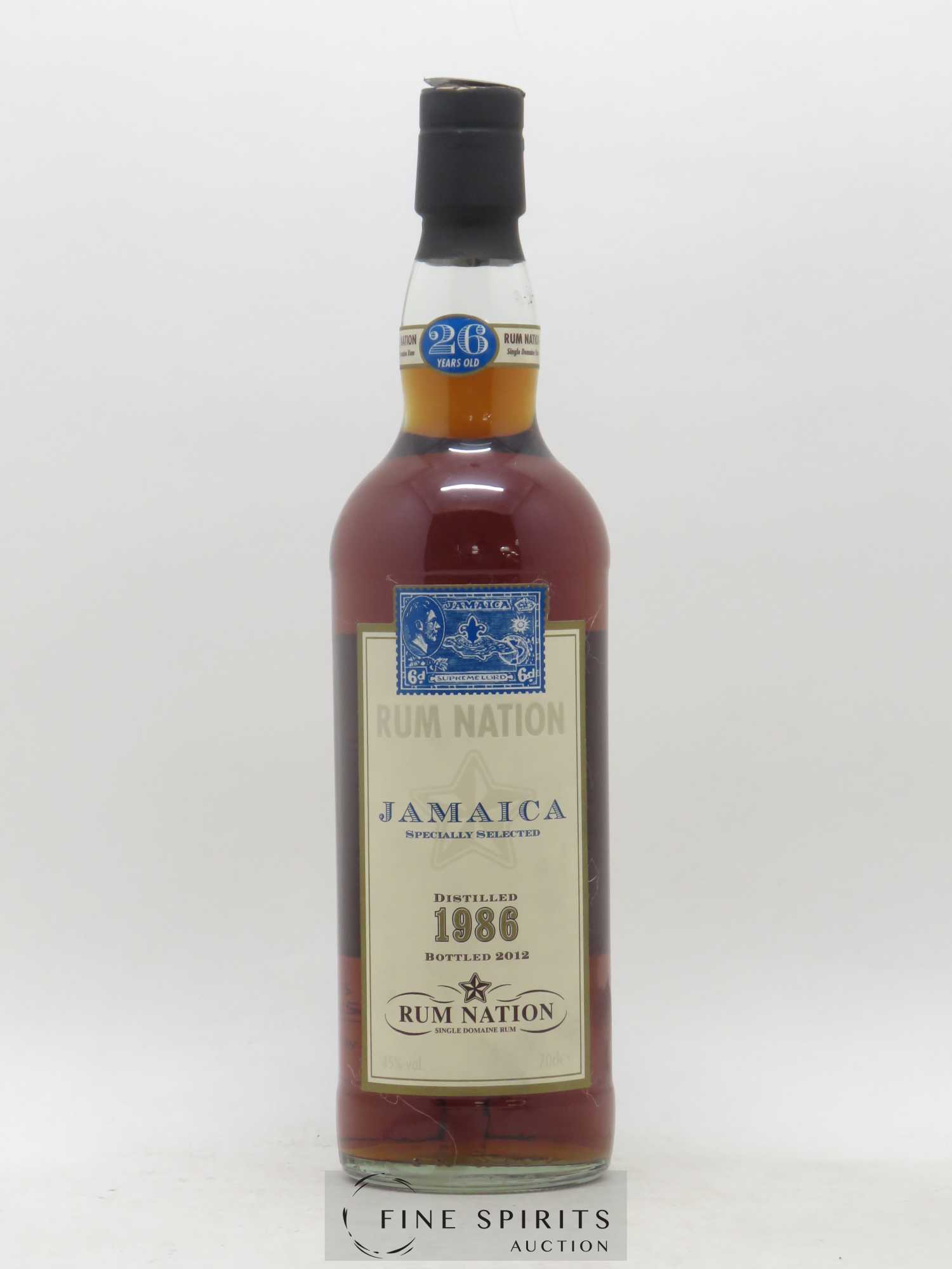 Jamaica 26 years 1986 Rum Nation bottled 2012 Specially Selected - Lot de 1 bouteille - 1