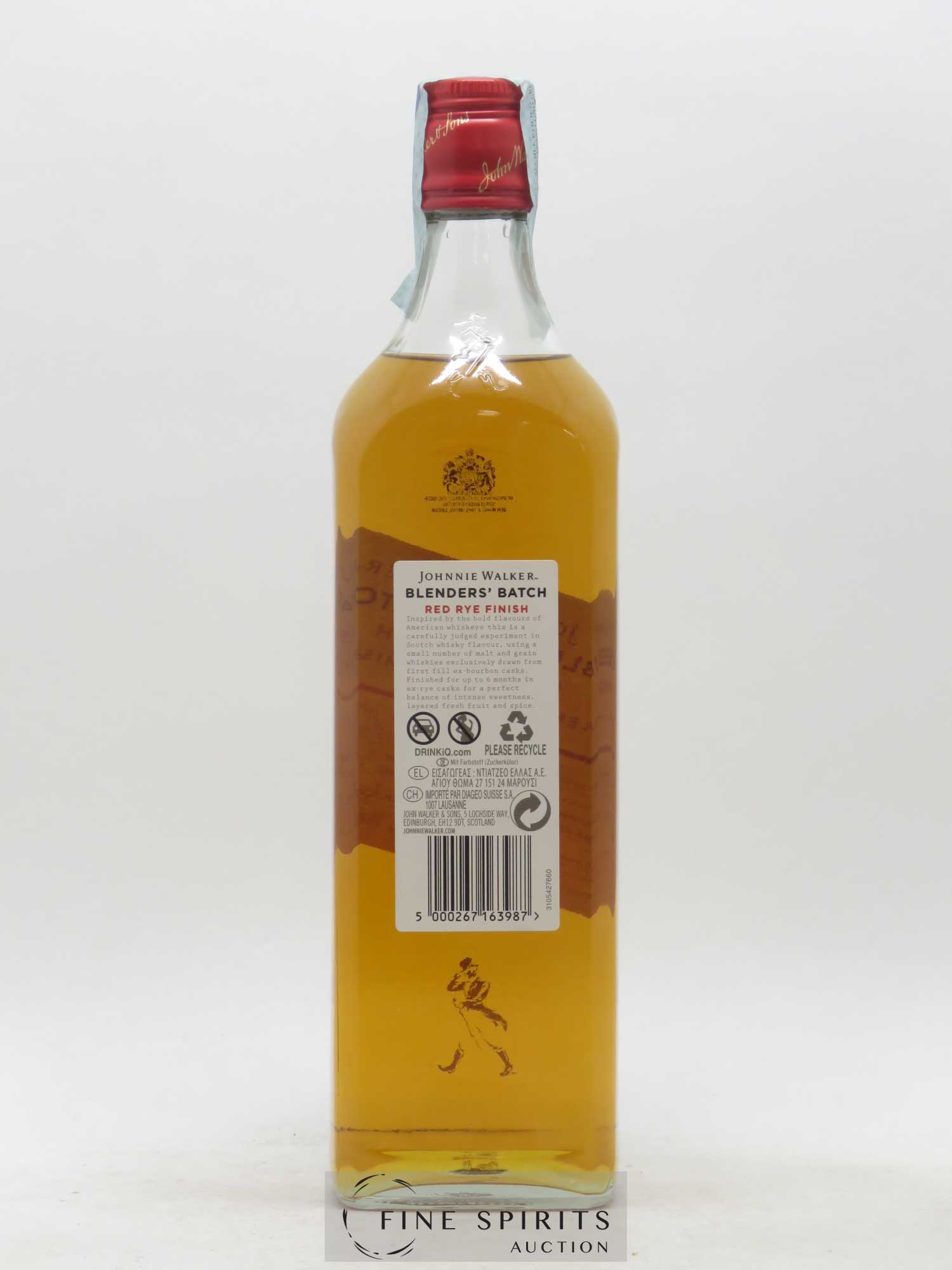 Johnnie Walker Of. Red Rye Finish Blender's Batch N° 1 - Lot de 1 bouteille - 2