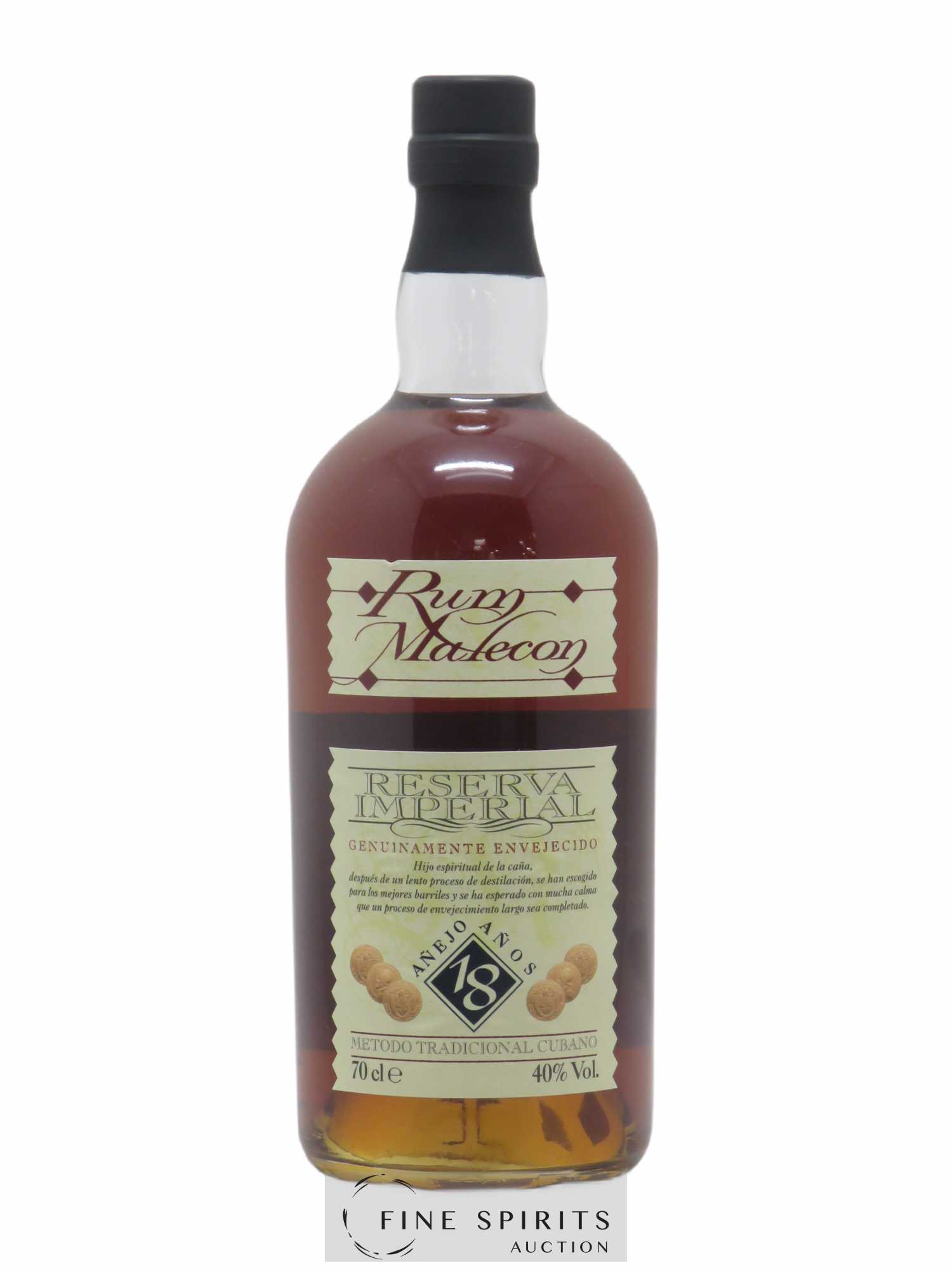 Malecon 18 years Of. Reserva Imperial - Lot de 1 bouteille - 0