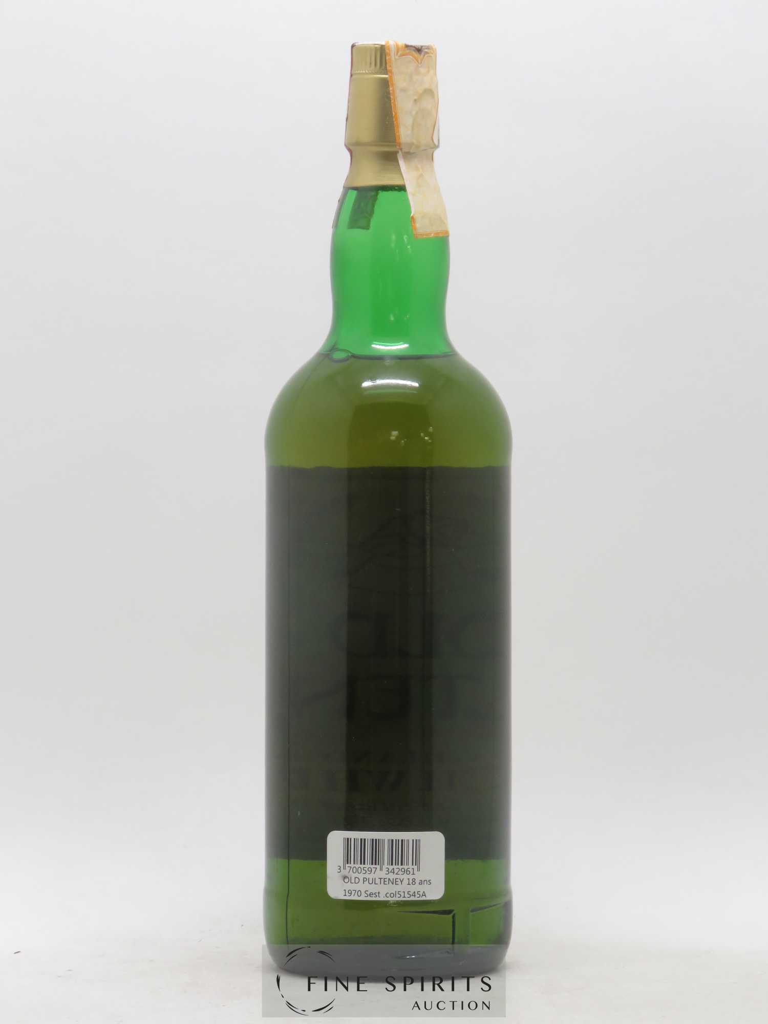 Old Pulteney 18 years 1970 Sestante bottled 1988 - Lot de 1 bouteille - 1