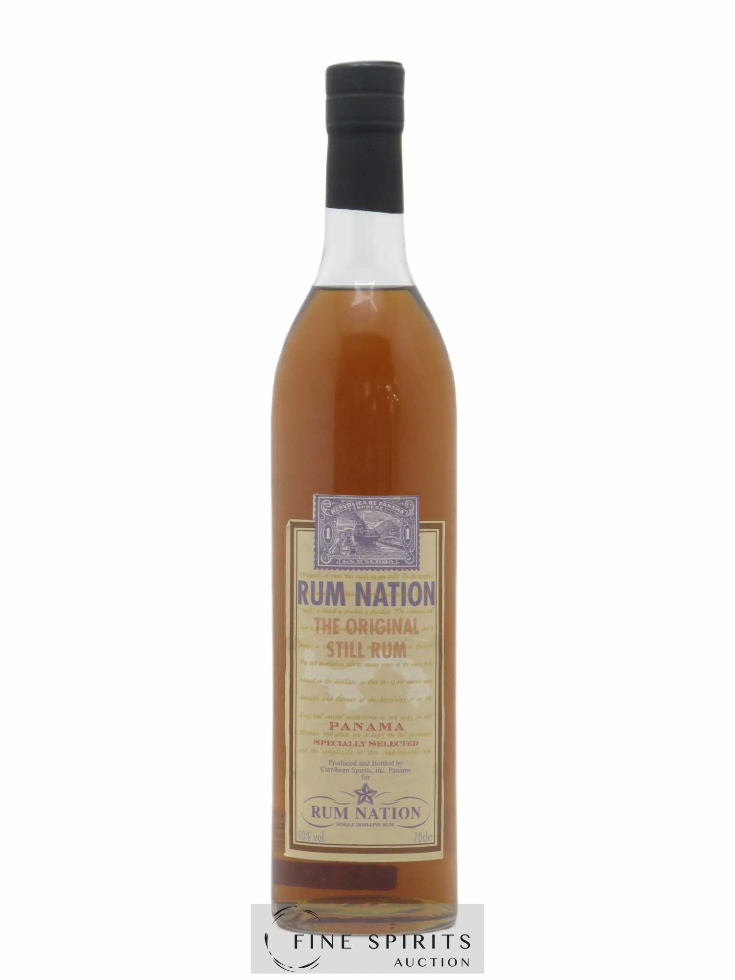 Panama Rum Nation The Original Still Rum Specially Selected - Lot de 1 bouteille - 0