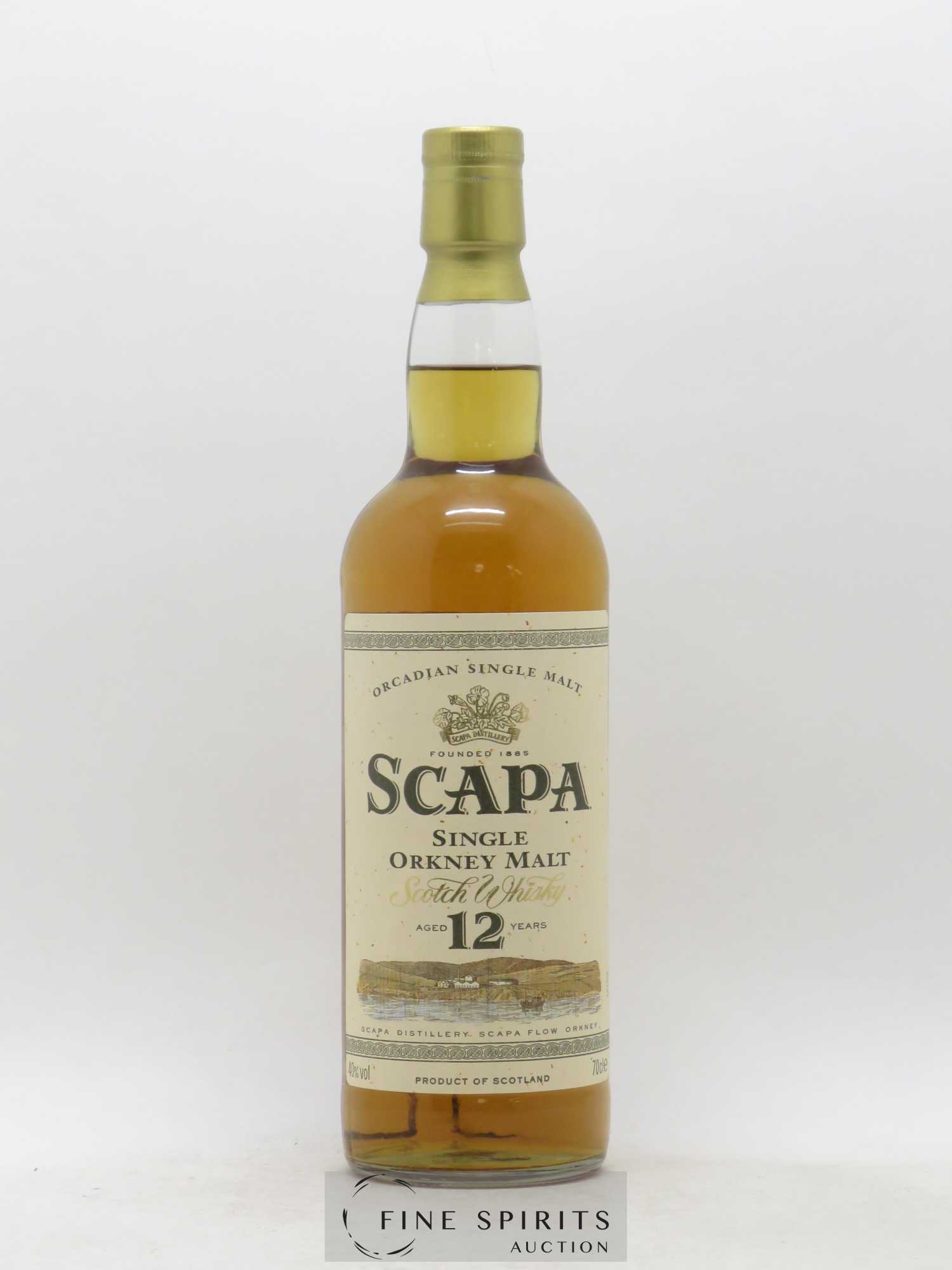 Scapa 12 years Of. - Lot de 1 bouteille - 1