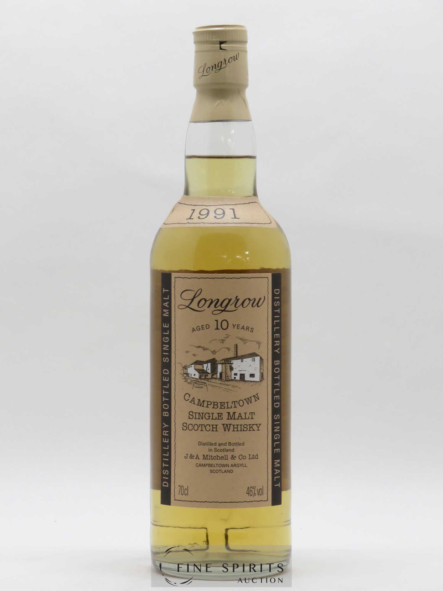 Longrow 10 years 1991 Of. - Lot de 1 bouteille - 1