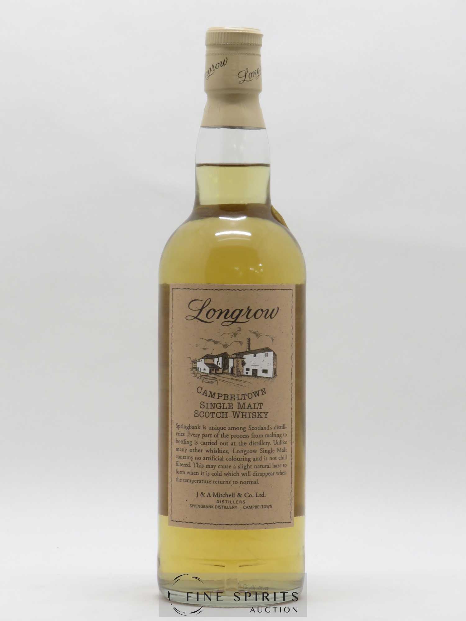 Longrow 10 years 1991 Of. - Lot de 1 bouteille - 2