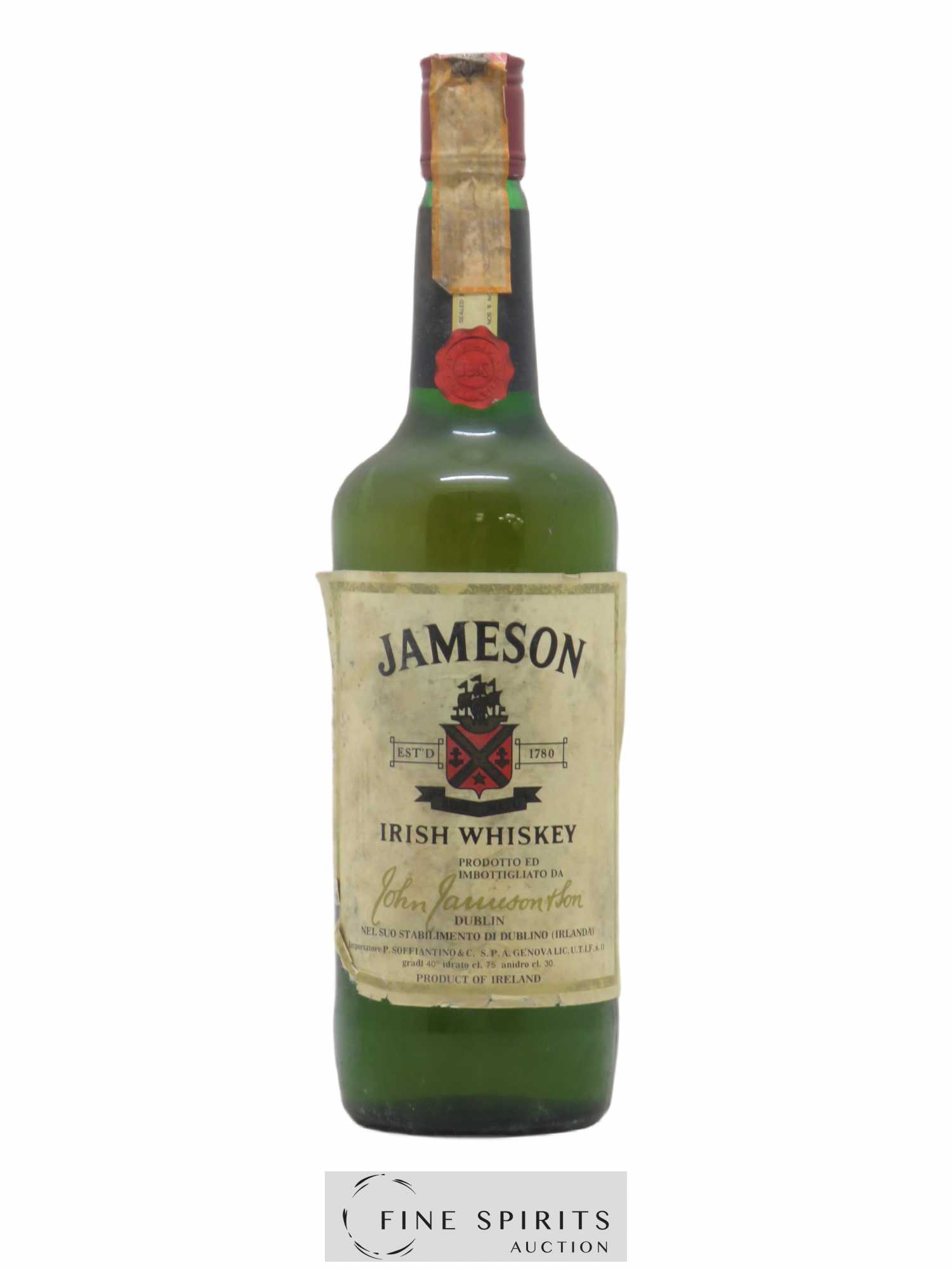 Jameson Of. Soffiantino Import (sans prix de réserve) - Lot de 1 bouteille - 0