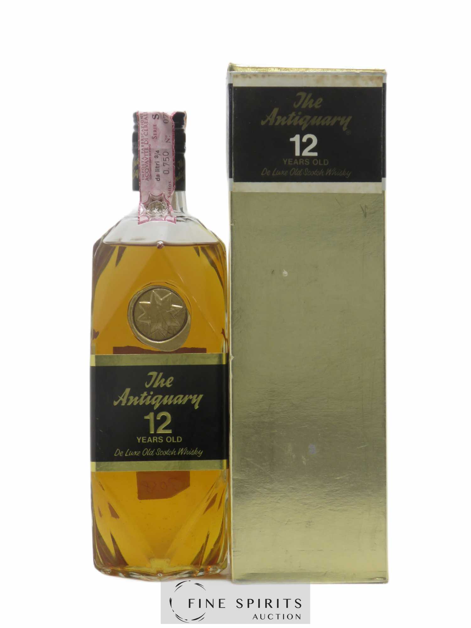 The Antiquary 12 years Of. SILVER Import De Luxe Old Scotch Whisky (sans prix de réserve) - Lot de 1 bouteille - 0