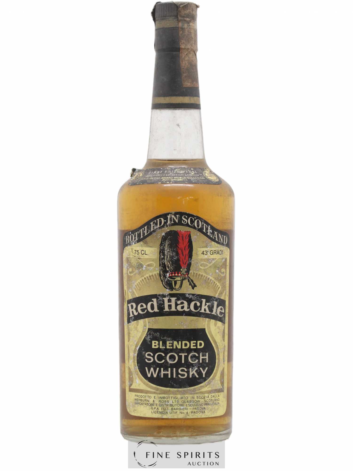 Red Hackle Of. S.P.A. Flli Barieri (sans prix de réserve) - Lot de 1 bouteille - 0