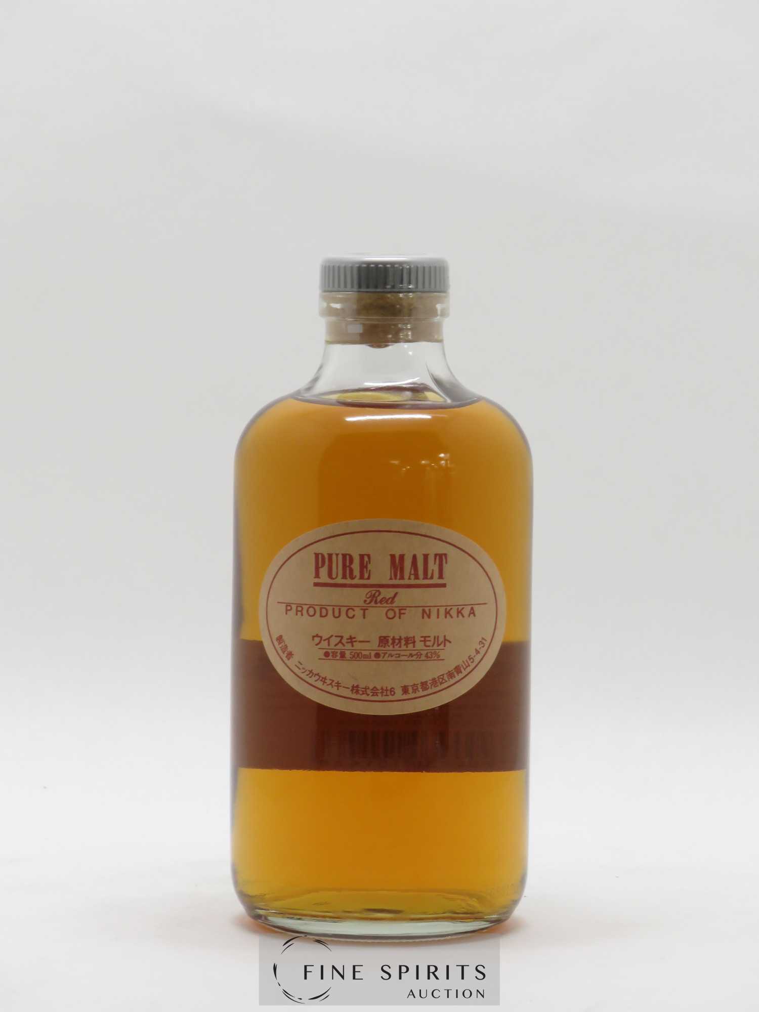 Nikka Of. Pure Malt Red 50cl - Posten von 1 Flasche - 1