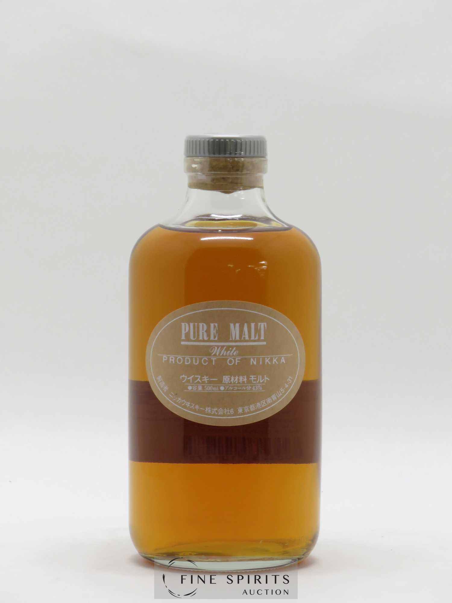 Nikka Of. Pure Malt White 50cl - Lot de 1 bouteille - 1