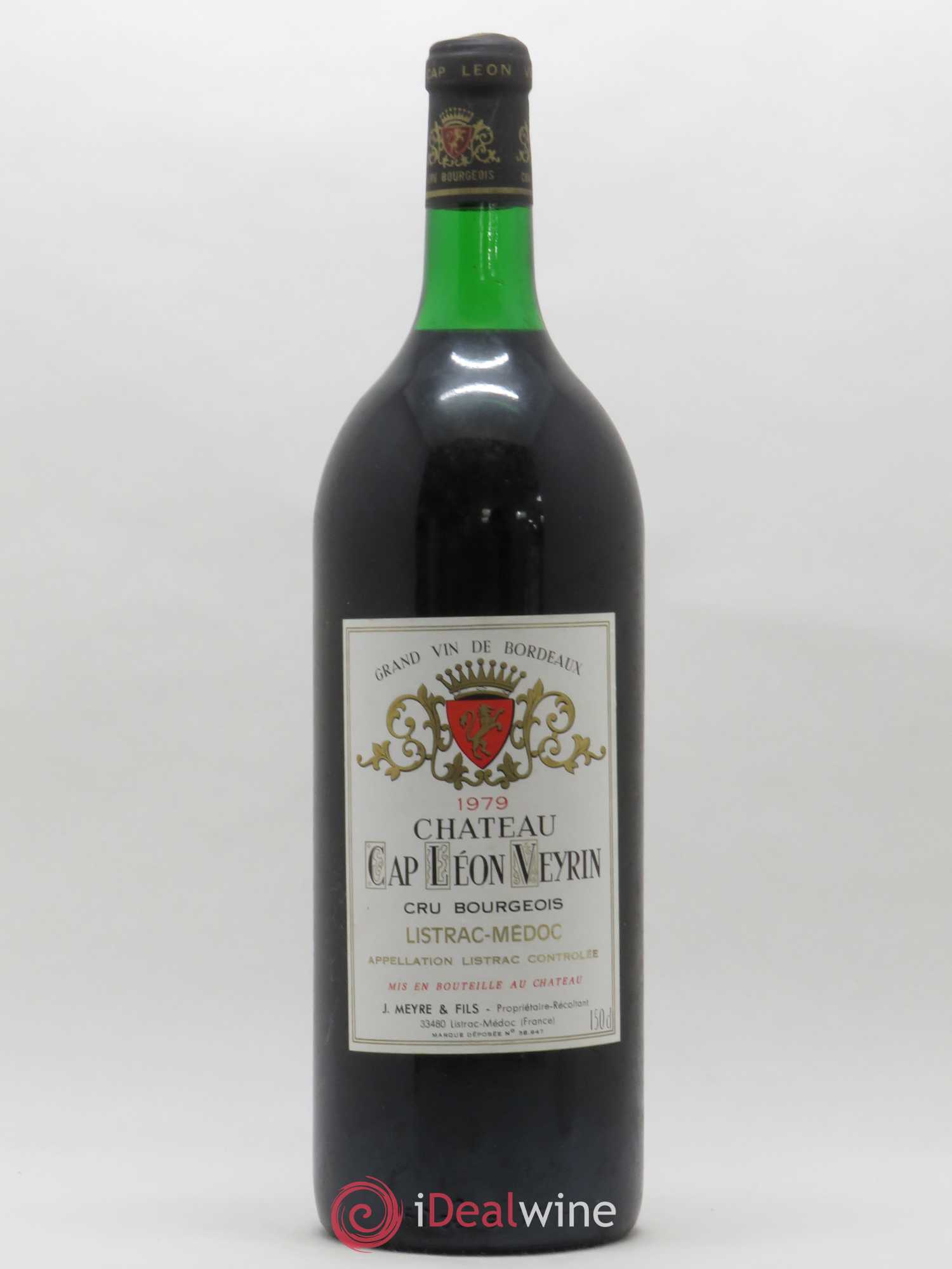 Listrac Château Cap Léon Veyrin 1979 - Posten von 1 Magnum - 0