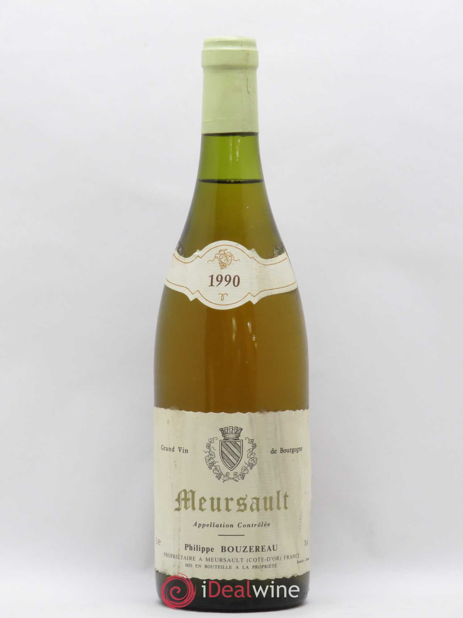 Meursault Philippe Bouzereau 1990 - Lot de 1 bouteille - 0