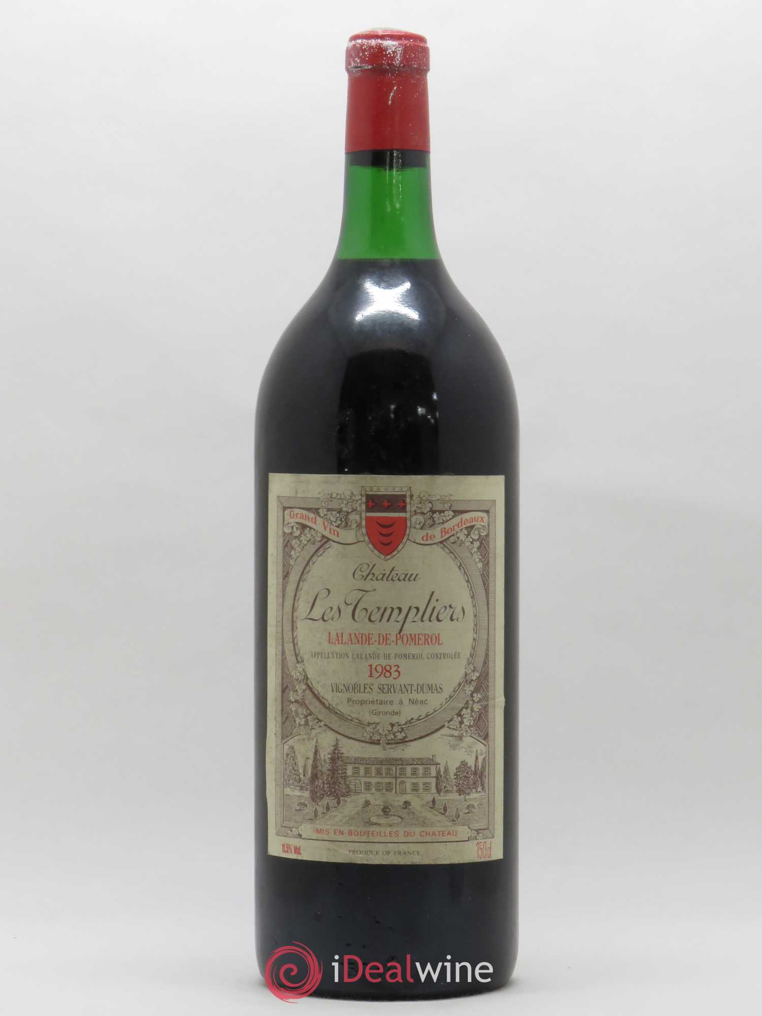 Lalande-de-Pomerol Château Les Templiers 1983 - Lot de 1 magnum - 0