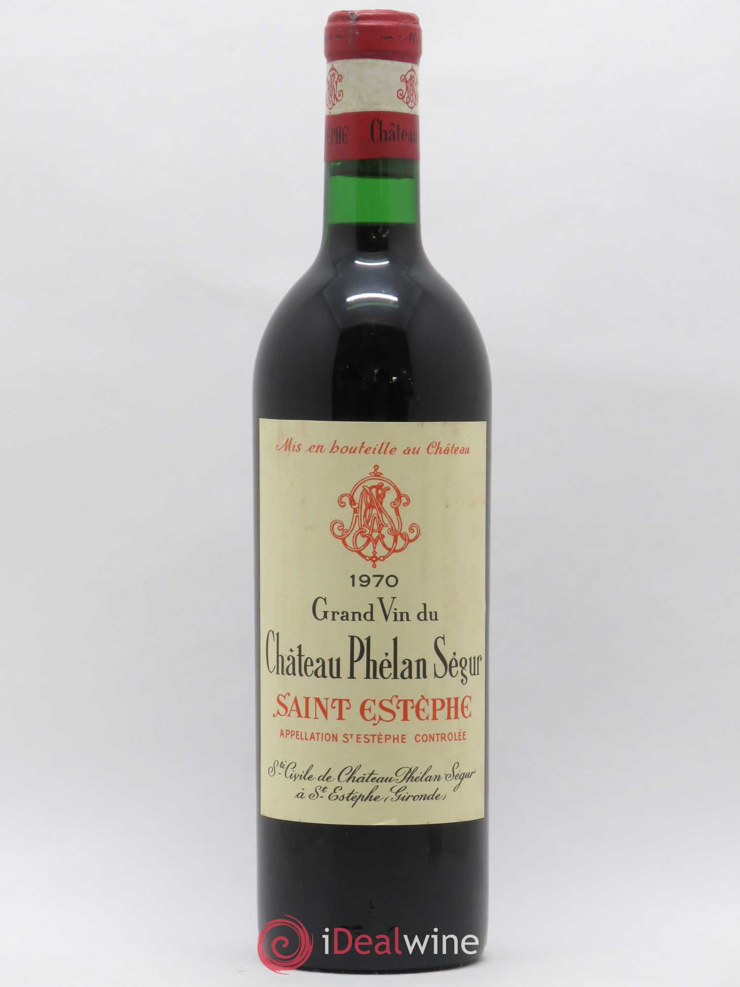 Château Phélan Ségur 1970 - Lot de 1 bouteille - 0