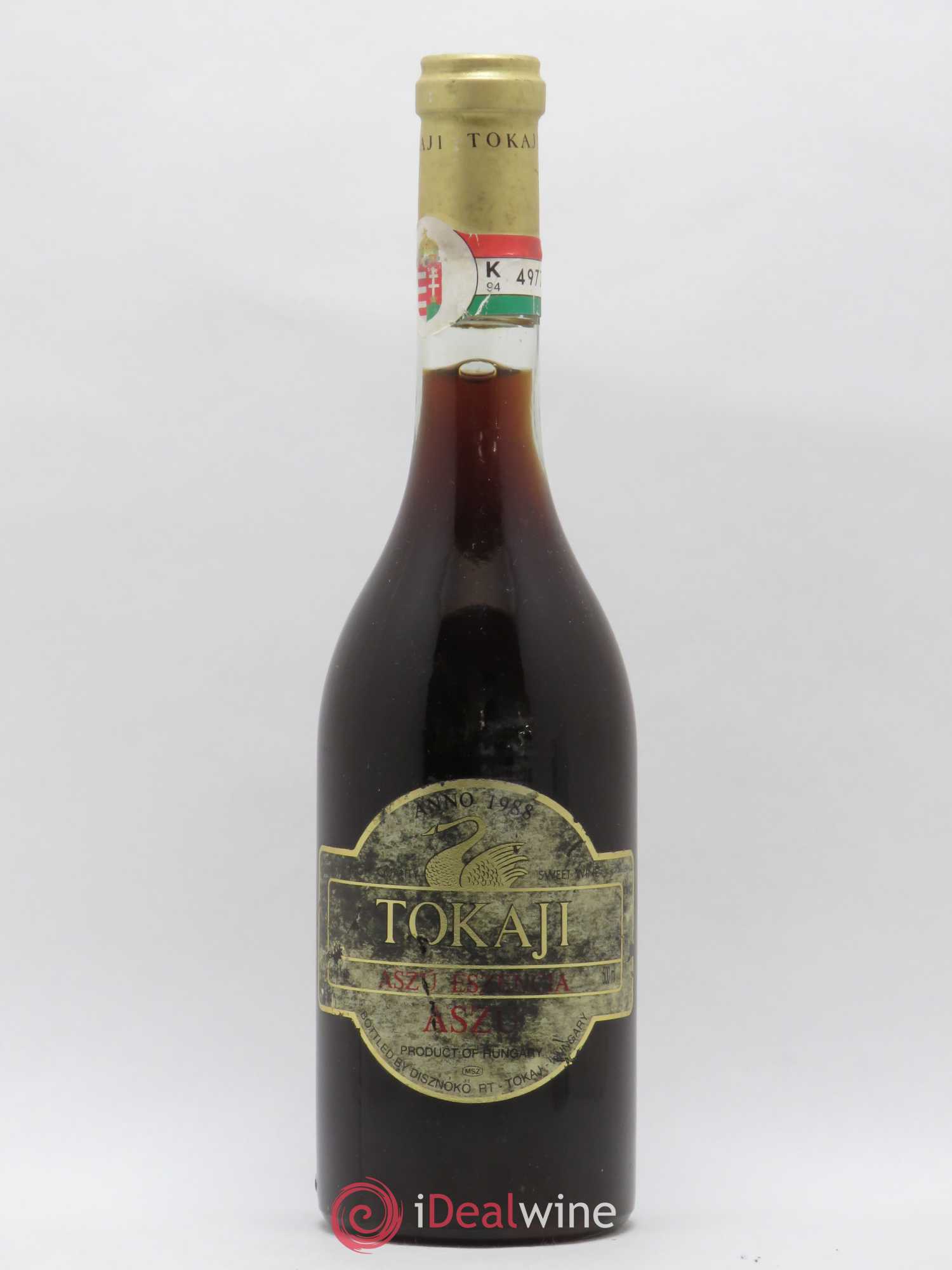 Tokaji Aszu Eszencia Disznoko (Domaine) 1988 - Lotto di 1 bottiglia - 0