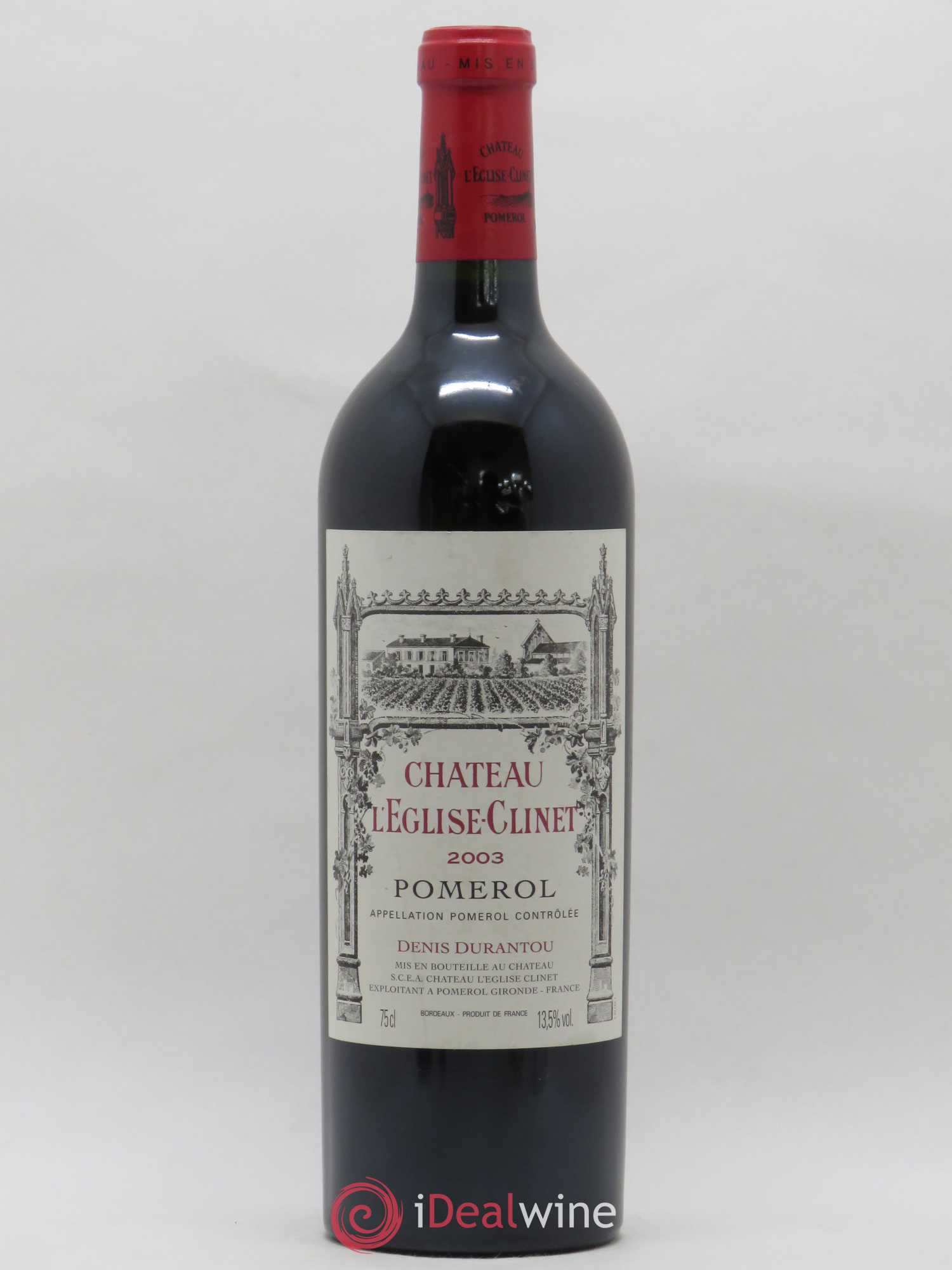 Château l' Église Clinet 2003 - Lot de 1 bouteille - 0