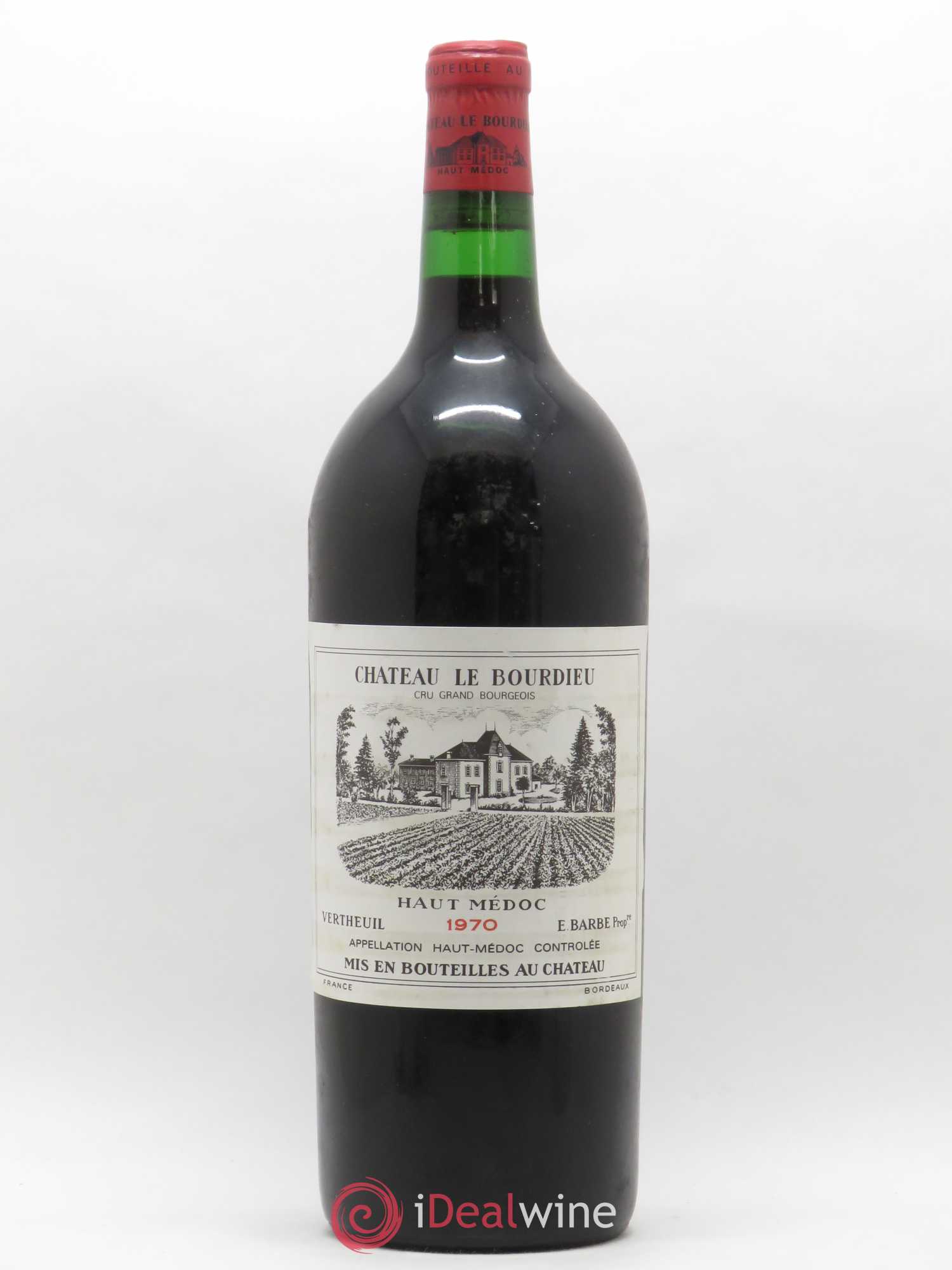 Château le Bourdieu Cru Bourgeois 1970 - Lot de 1 magnum - 0