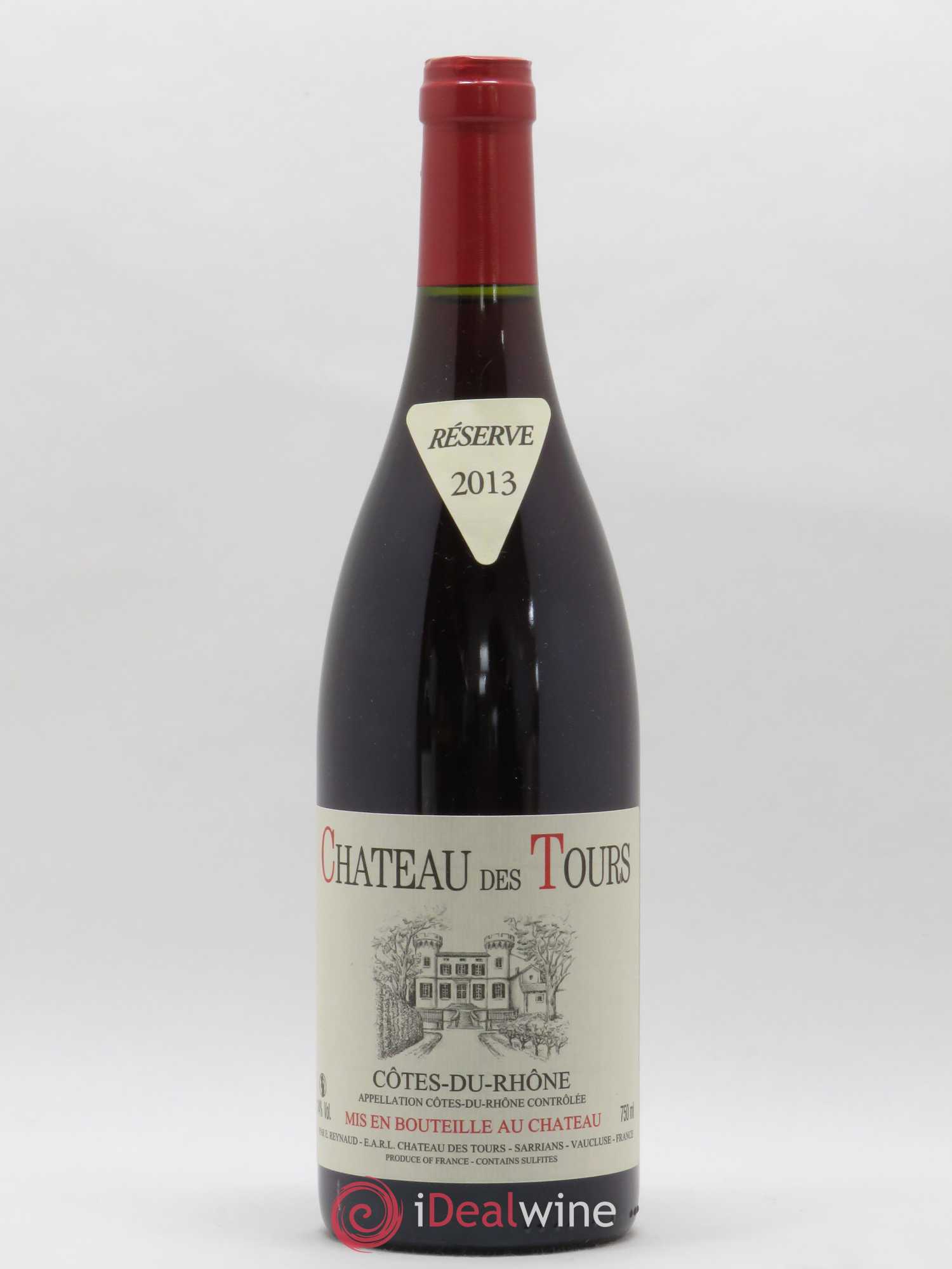 Côtes-du-Rhône Château des Tours Emmanuel Reynaud 2013 - Lot de 1 bouteille - 0