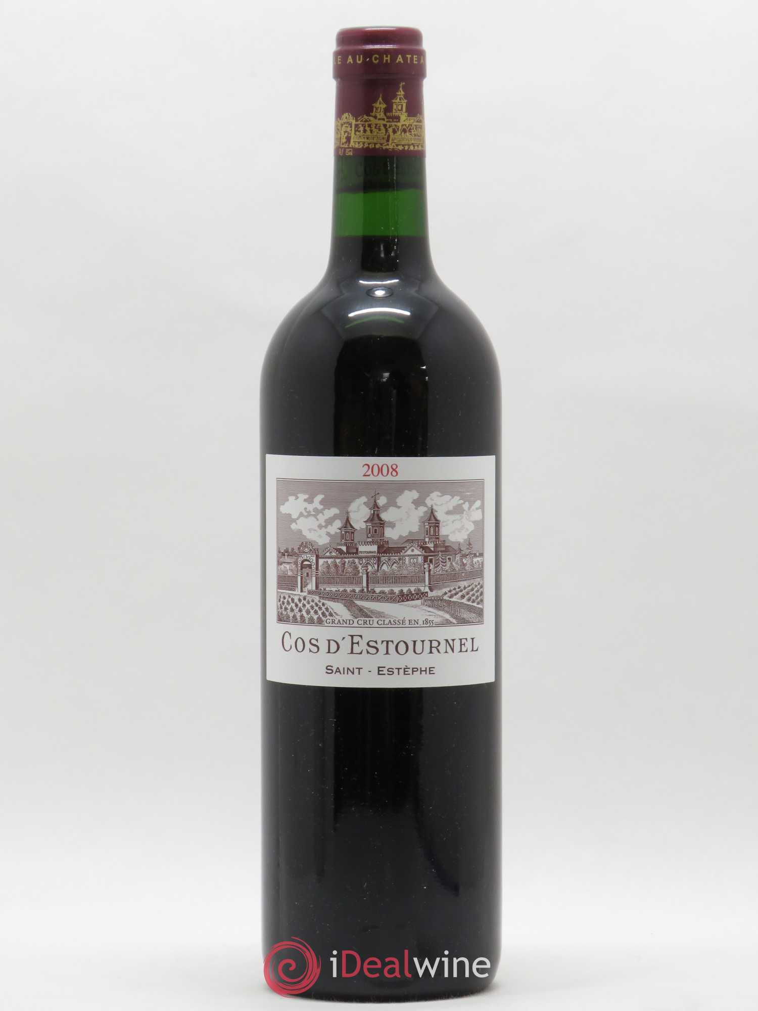 Cos d'Estournel 2ème Grand Cru Classé 2008 - Lot de 1 bouteille - 0