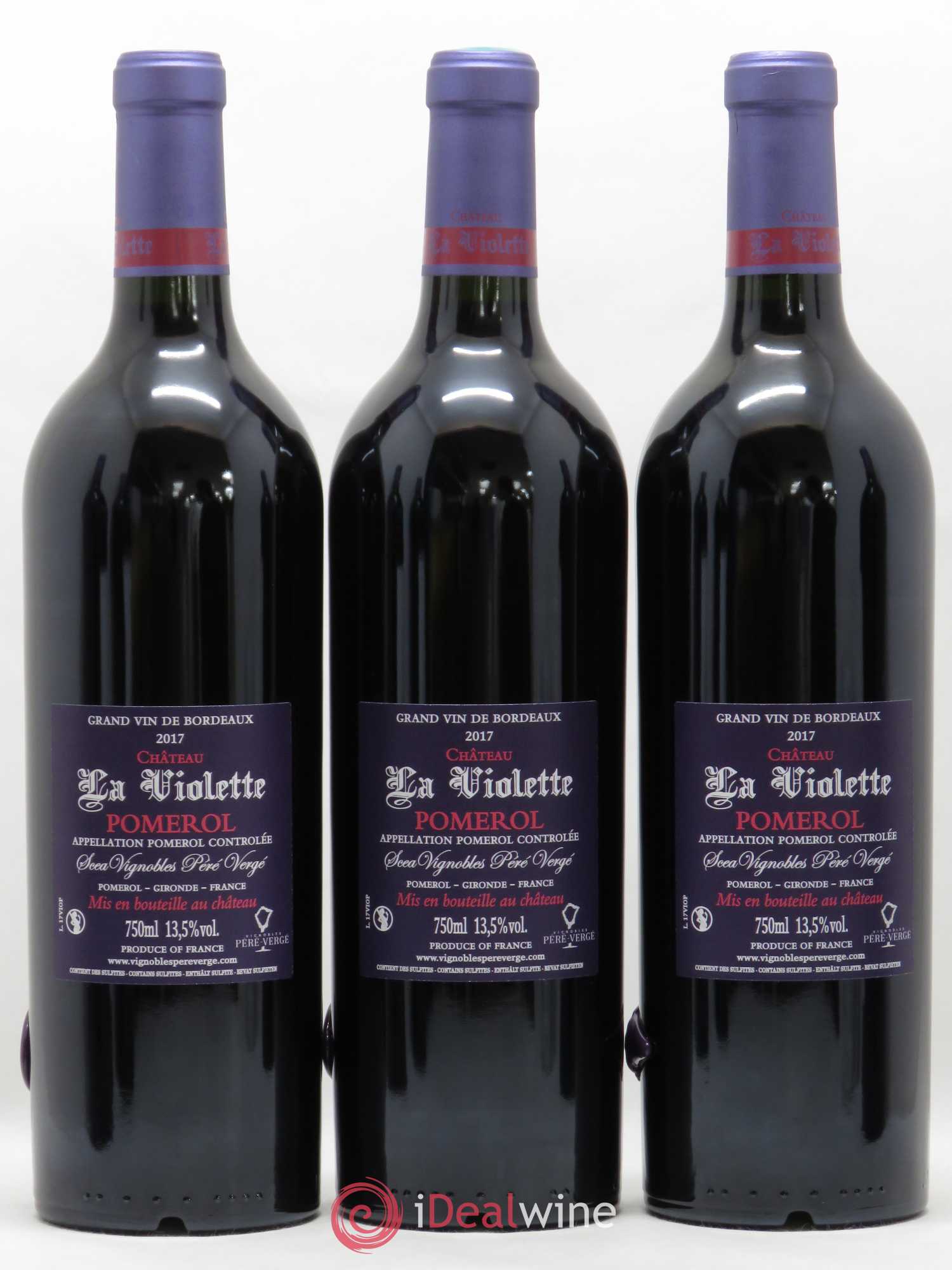Château la Violette 2017 - Lot de 6 bouteilles - 2