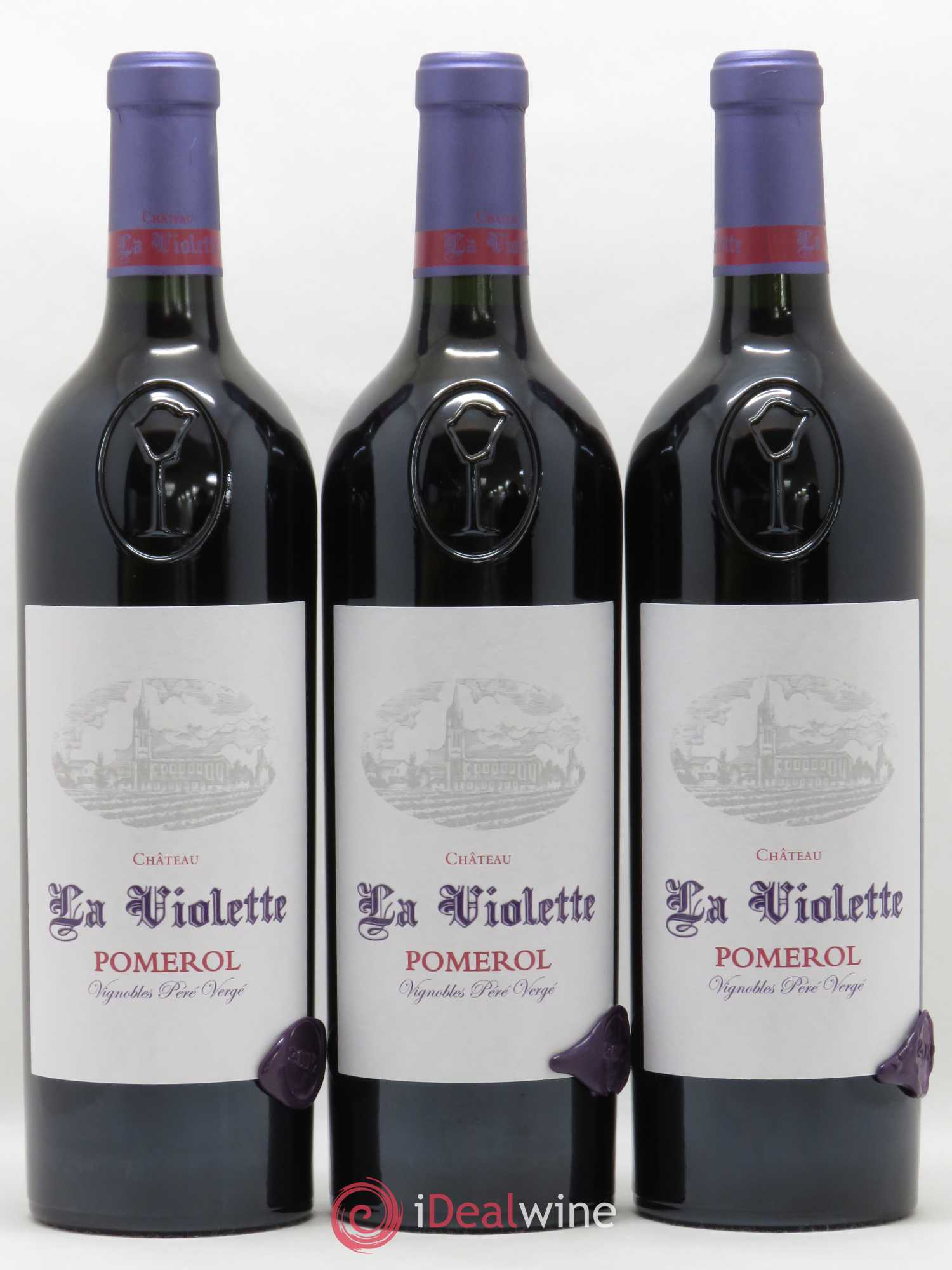 Château la Violette 2017 - Lot de 6 bouteilles - 3