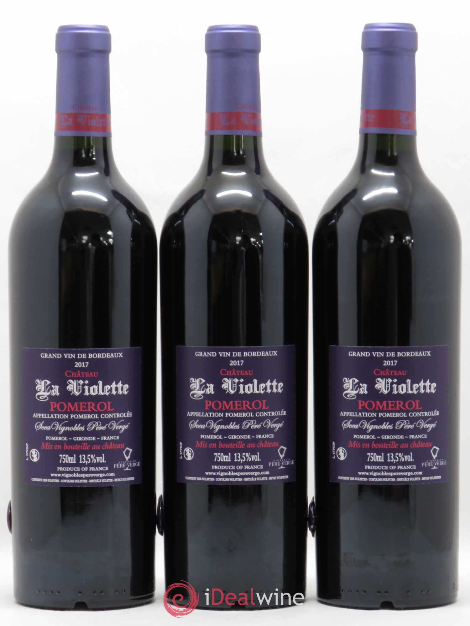 Château la Violette 2017 - Lot de 6 bouteilles - 4