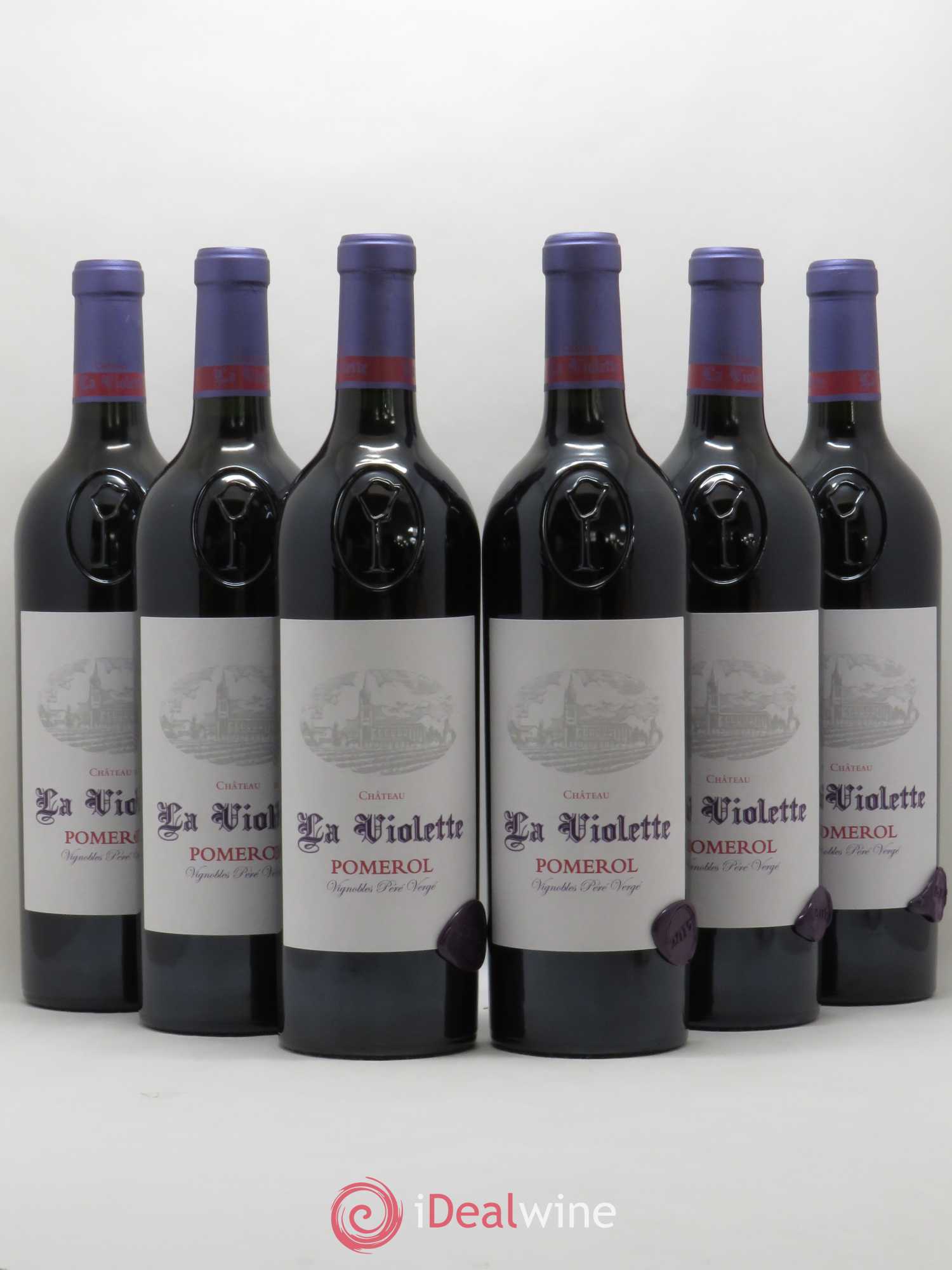 Château la Violette 2017 - Lot de 6 bouteilles - 0