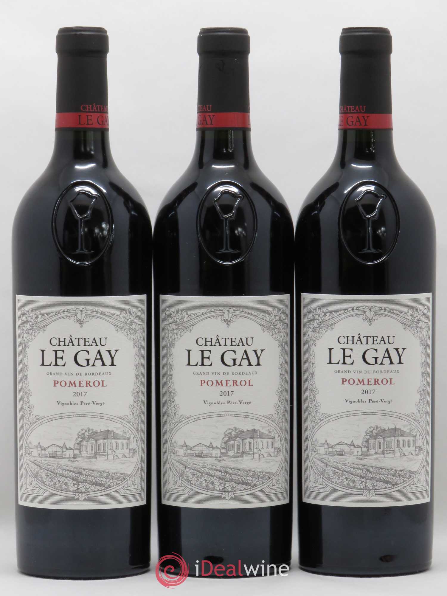 Château Le Gay 2017 - Lot de 3 bouteilles - 0