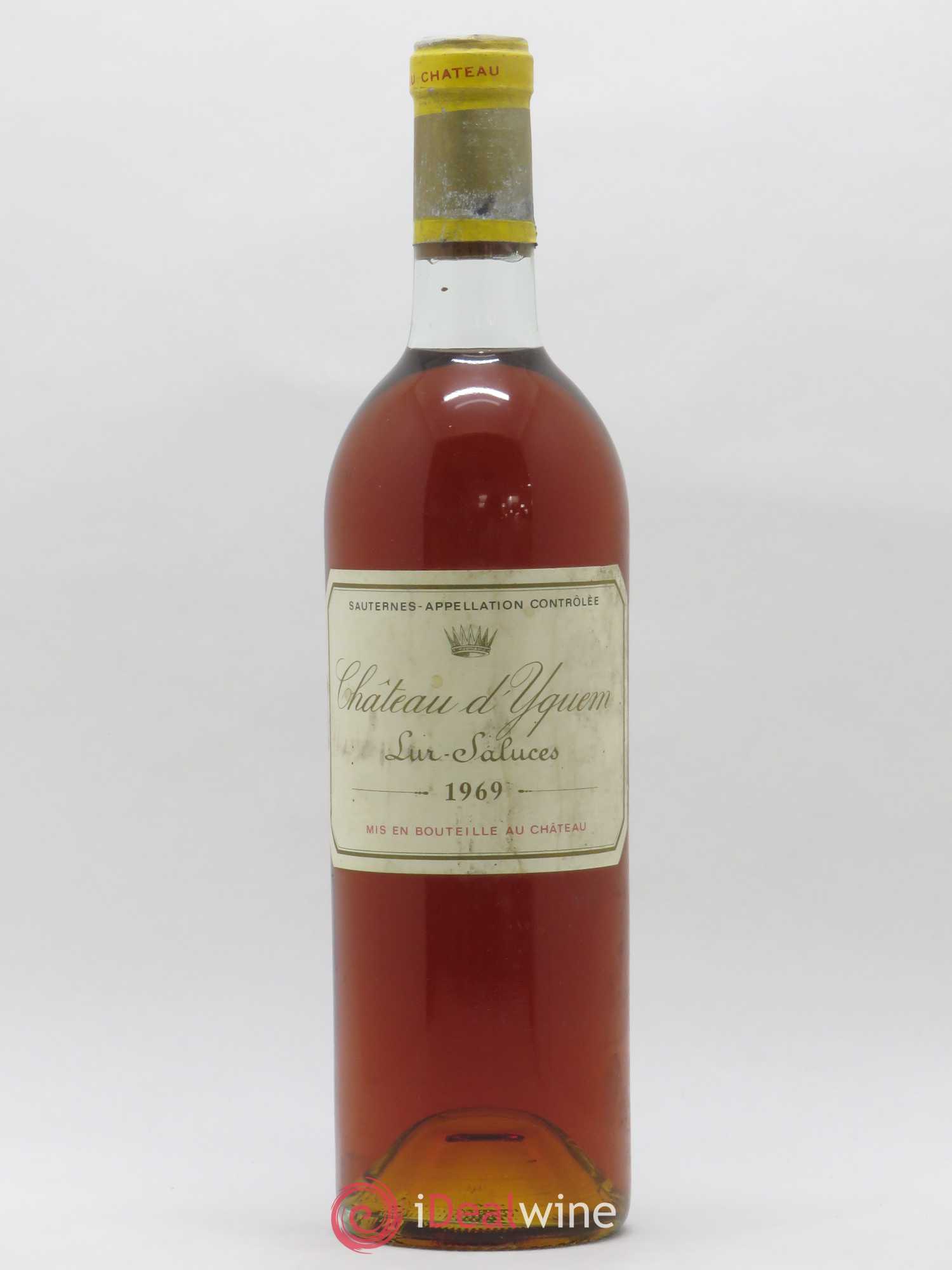 Château d' Yquem 1er Cru Classé Supérieur 1969 - Lotto di 1 bottiglia - 0