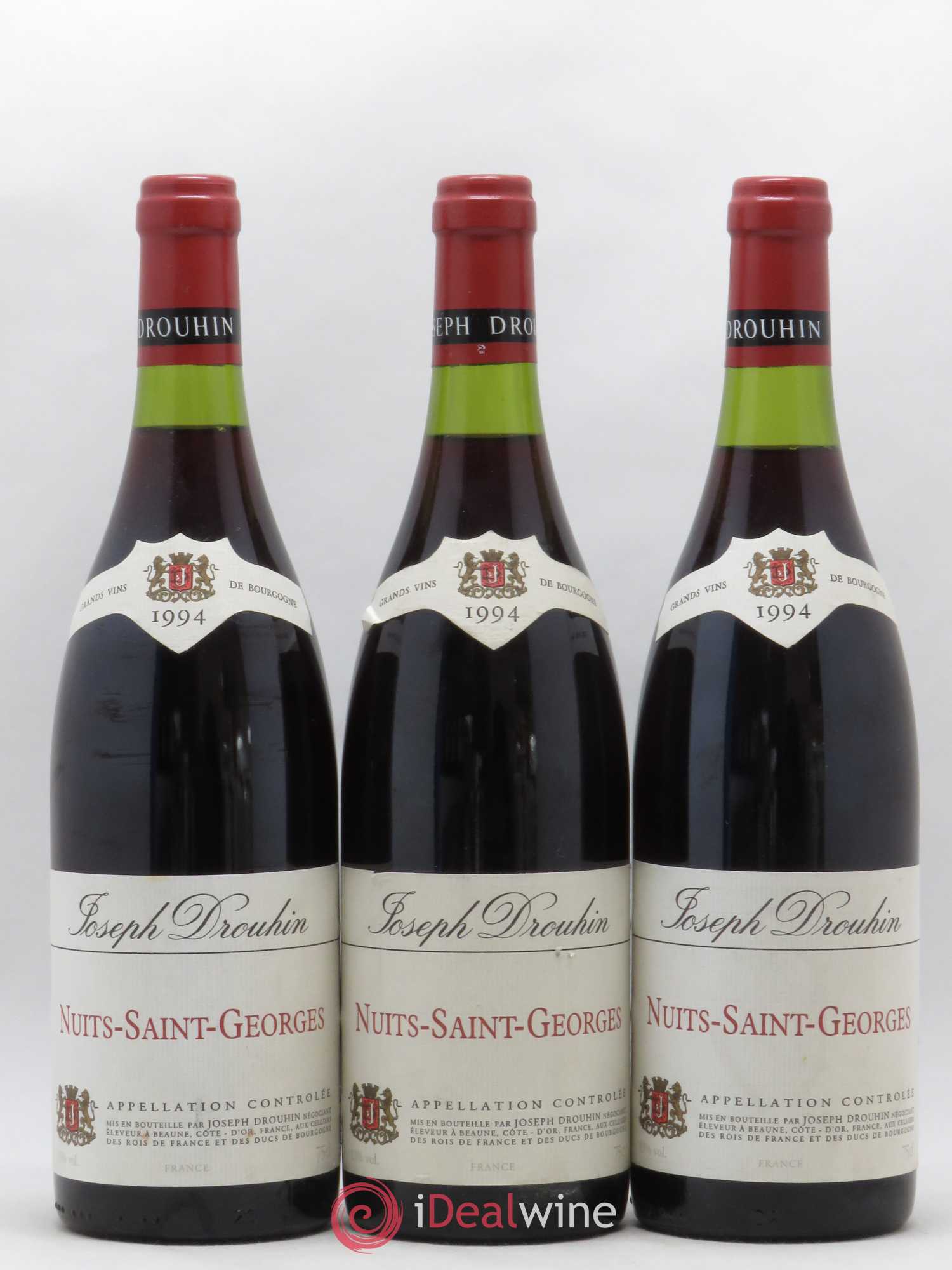 Nuits-Saint-Georges Joseph Drouhin 1994 - Lot de 3 bouteilles - 0