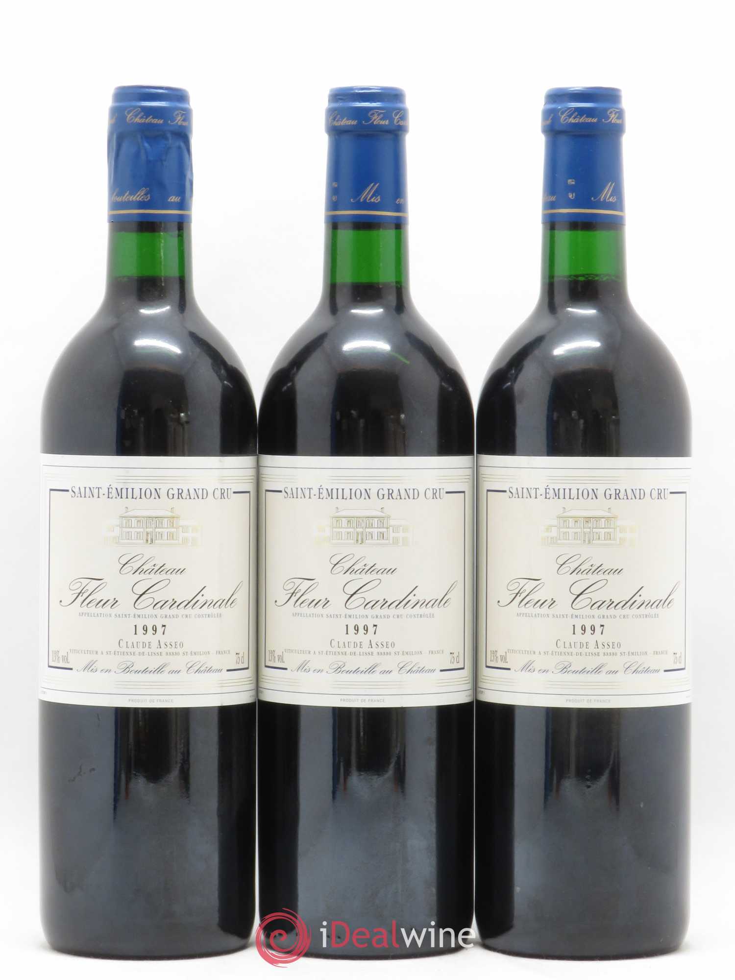 Château Fleur Cardinale Grand Cru Classé 1997 - Lot de 6 bouteilles - 1