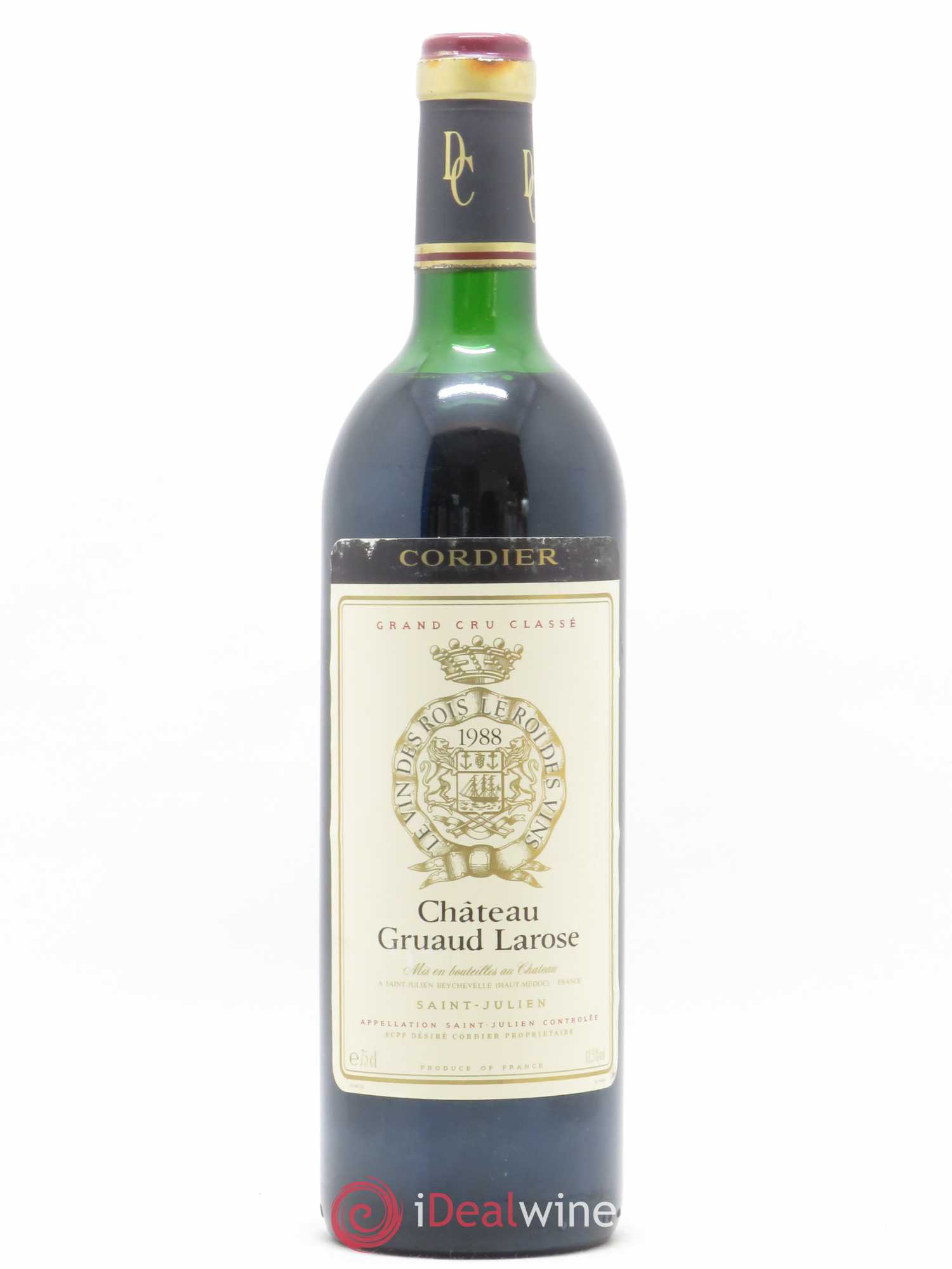 Château Gruaud Larose 2ème Grand Cru Classé 1988 - Lot de 1 bouteille - 0
