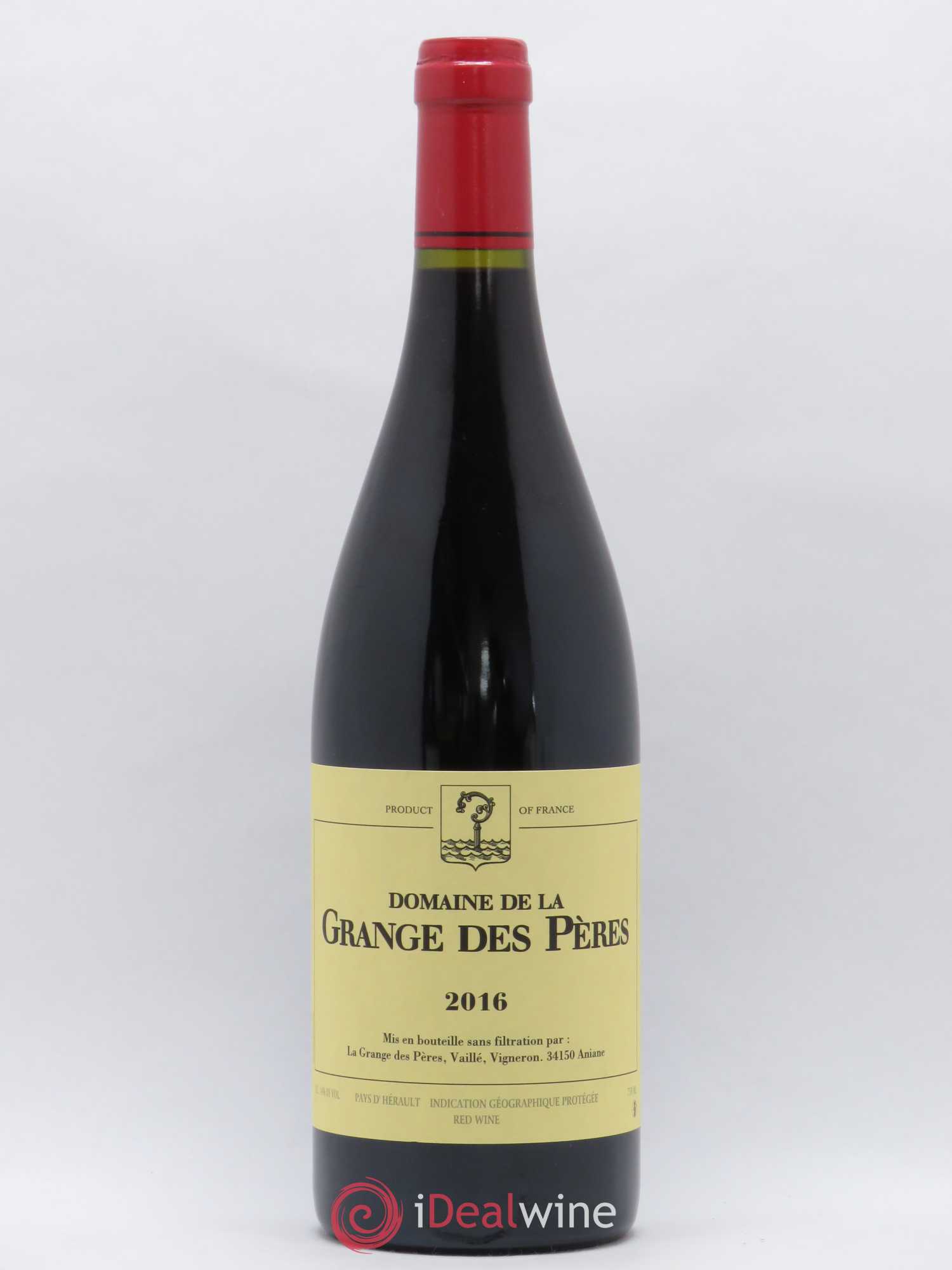 Pays d'Hérault Grange des Pères Laurent Vaillé 2016 - Lot de 1 bouteille - 0