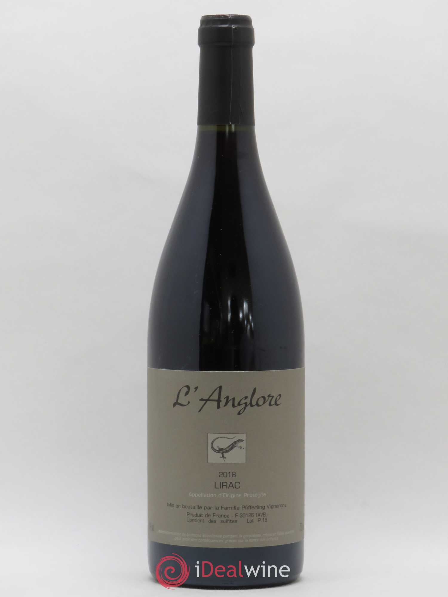 Lirac L'Anglore 2018 - Lot de 1 bouteille - 0