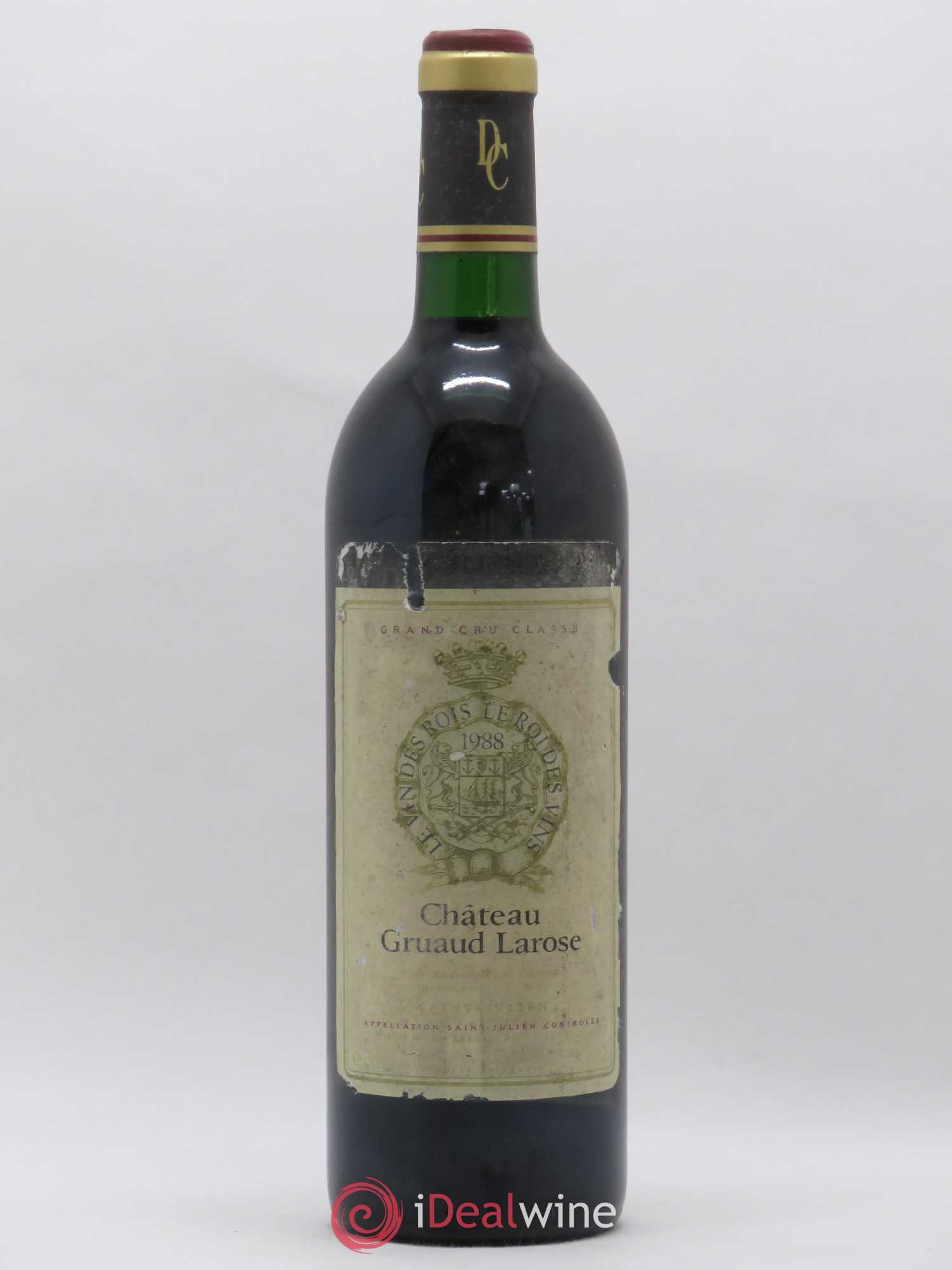 Château Gruaud Larose 2ème Grand Cru Classé 1988 - Lot de 1 bouteille - 0