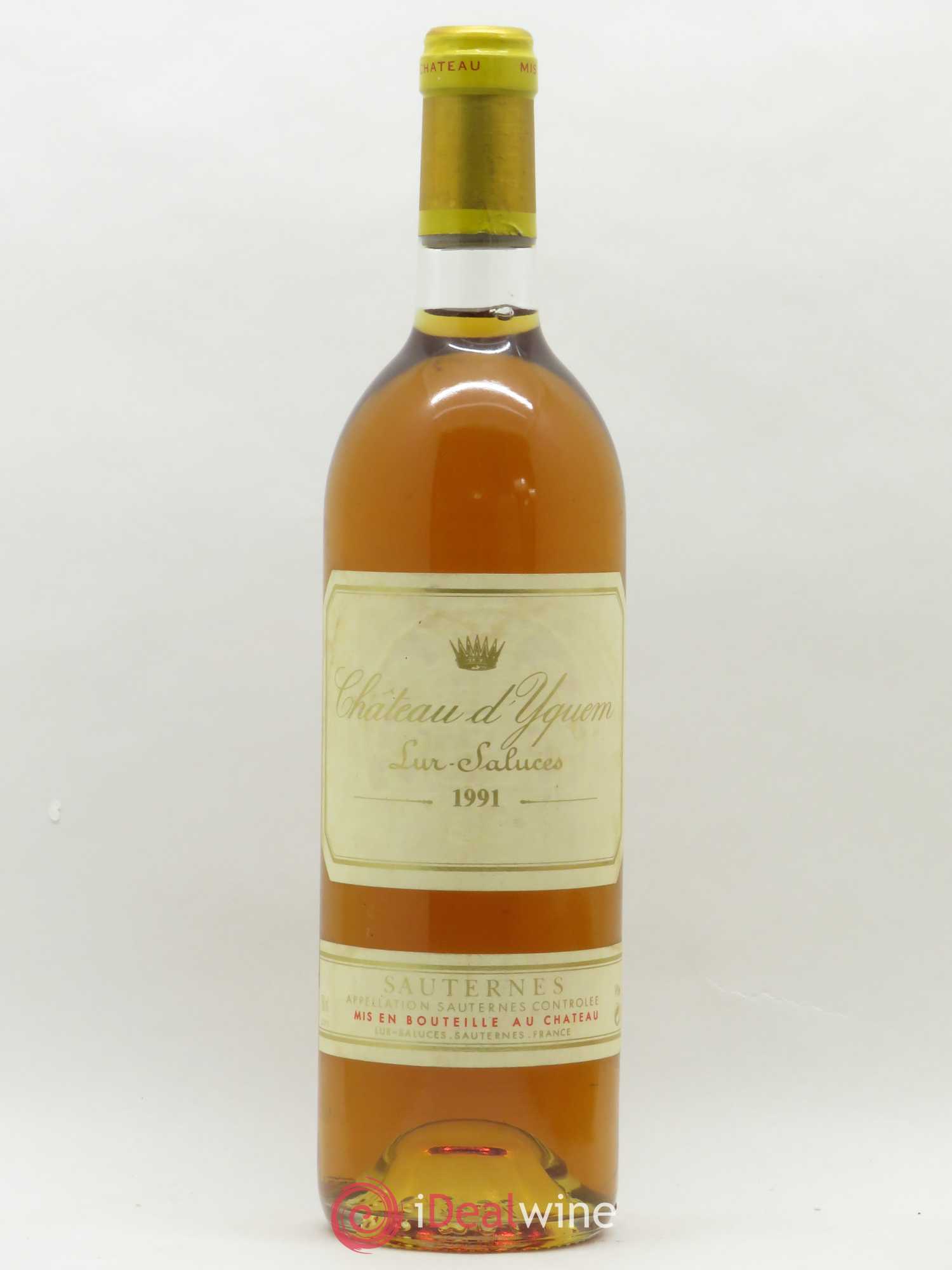 Château d' Yquem 1er Cru Classé Supérieur 1991 - Lotto di 1 bottiglia - 0