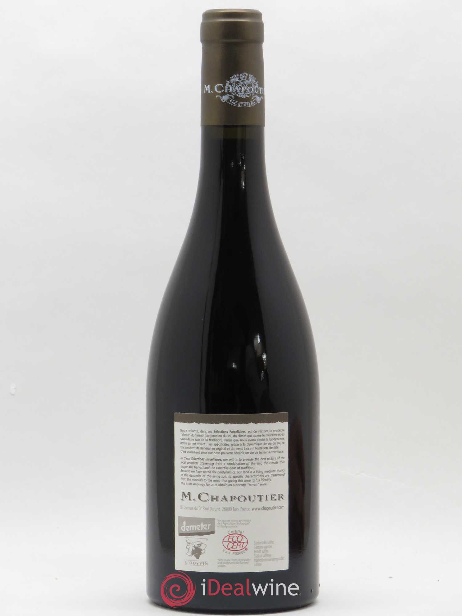 Hermitage Ermitage Le Pavillon Chapoutier 2005 - Lot de 1 bouteille - 1