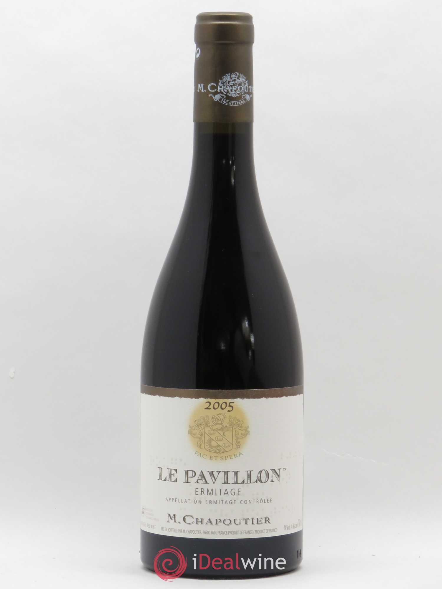 Hermitage Ermitage Le Pavillon Chapoutier 2005 - Lot de 1 bouteille - 0