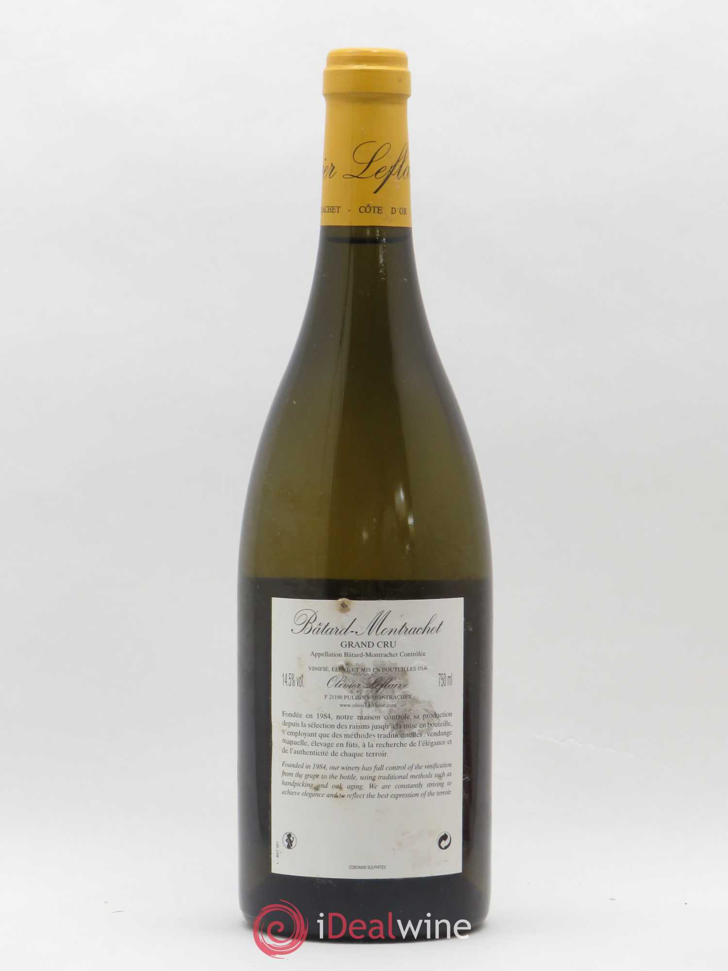 Bâtard-Montrachet Grand Cru Olivier Leflaive 2006 - Lot de 1 bouteille - 1