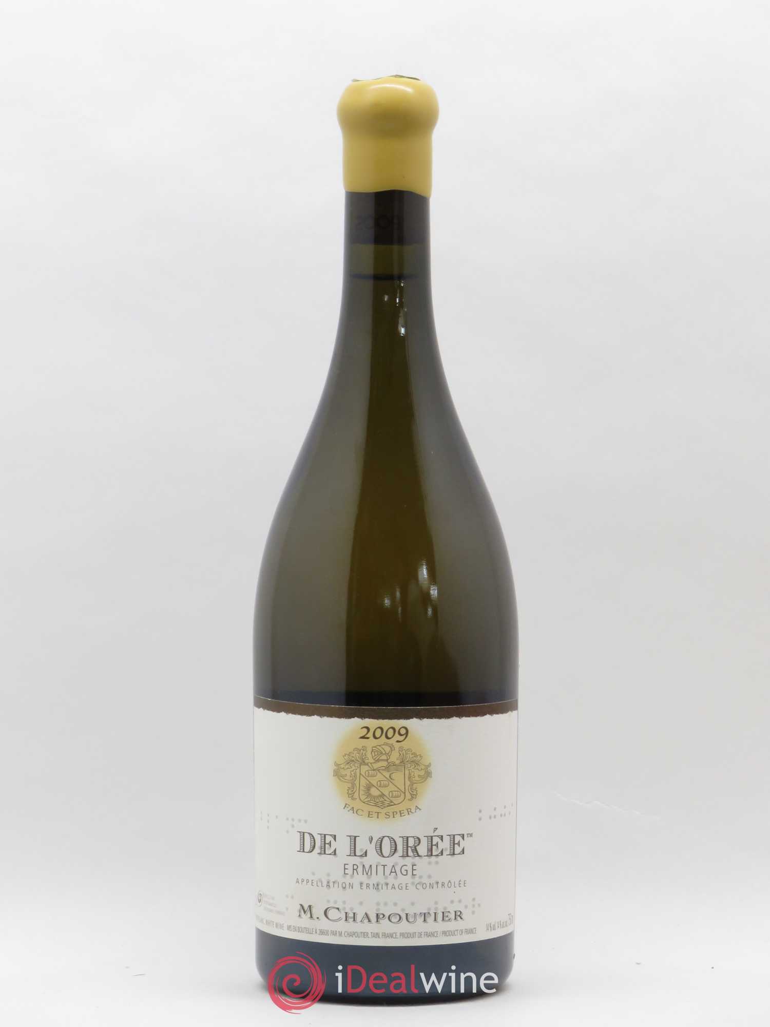 Hermitage Ermitage de l'Orée Chapoutier 2009 - Lot de 1 bouteille - 0