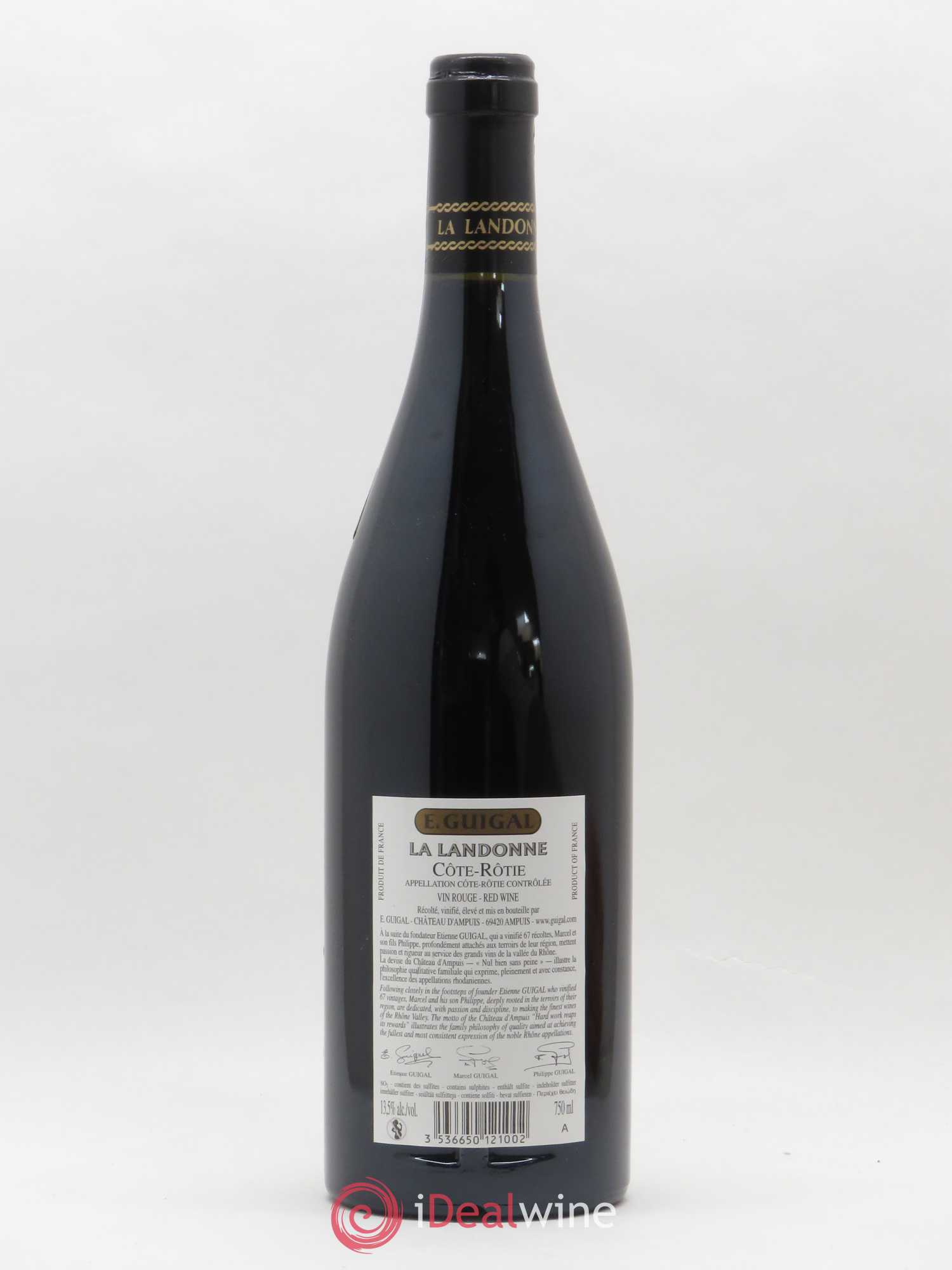 Côte-Rôtie La Landonne Guigal 2014 - Lot de 1 bouteille - 1