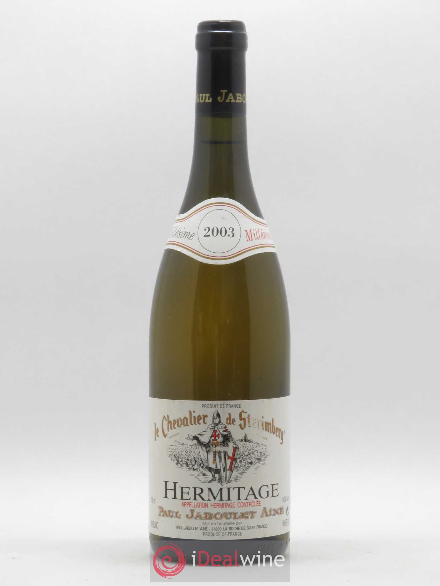 Hermitage Chevalier de Sterimberg Paul Jaboulet Ainé 2003 - Lot de 1 bouteille - 0