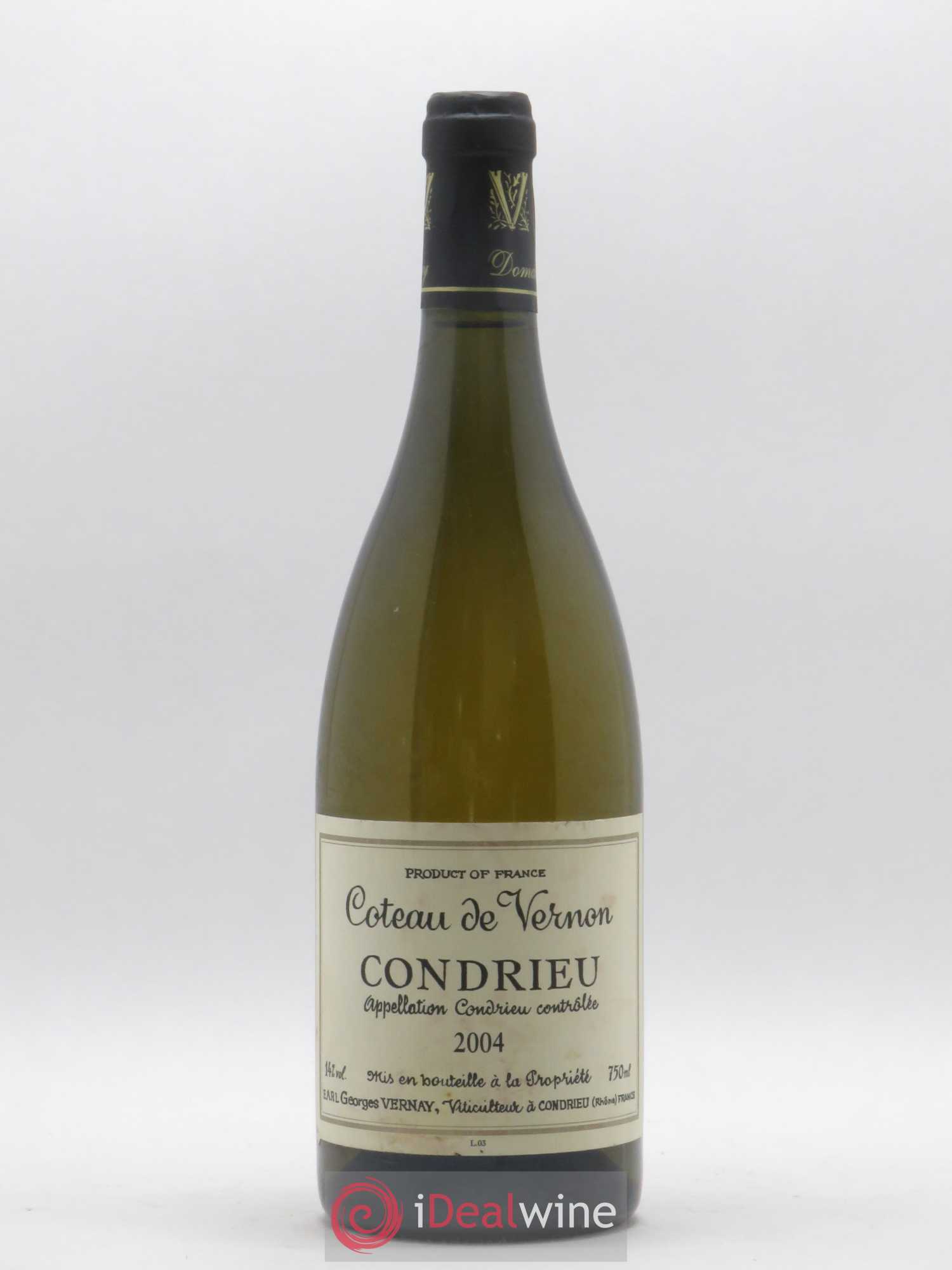 Condrieu Coteau de Vernon Georges Vernay 2004 - Lot de 1 bouteille - 0