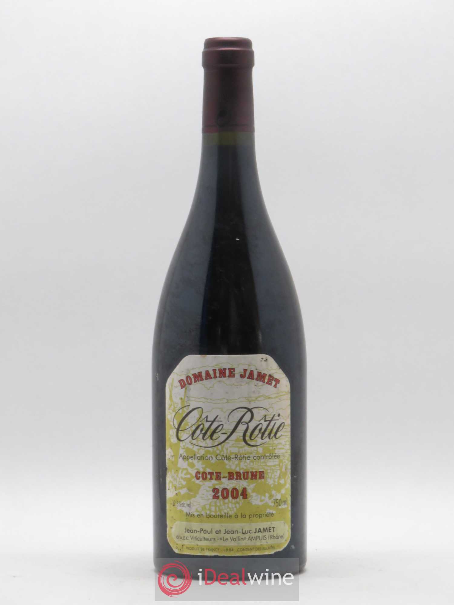 Côte-Rôtie Côte Brune Jamet (Domaine) 2004 - Lot de 1 bouteille - 0