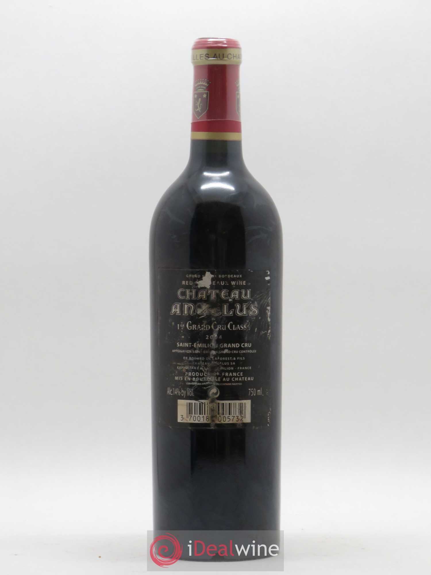 Château Angélus 1er Grand Cru Classé A 2004 - Lot de 1 bouteille - 1