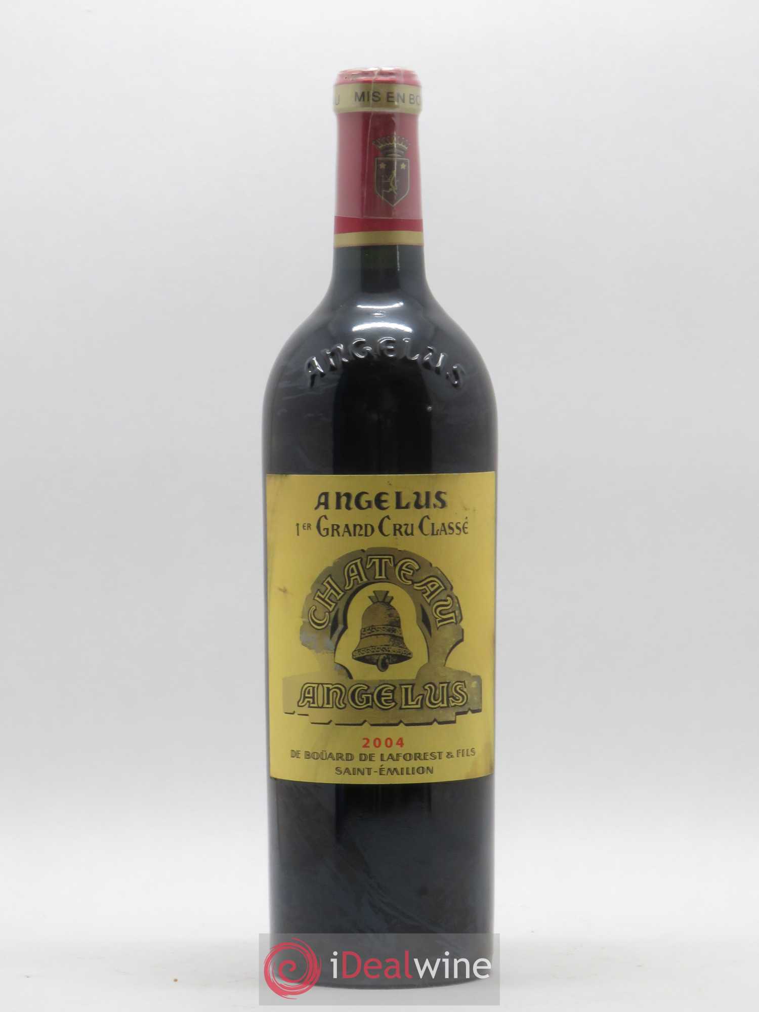 Château Angélus 1er Grand Cru Classé A 2004 - Lot de 1 bouteille - 0