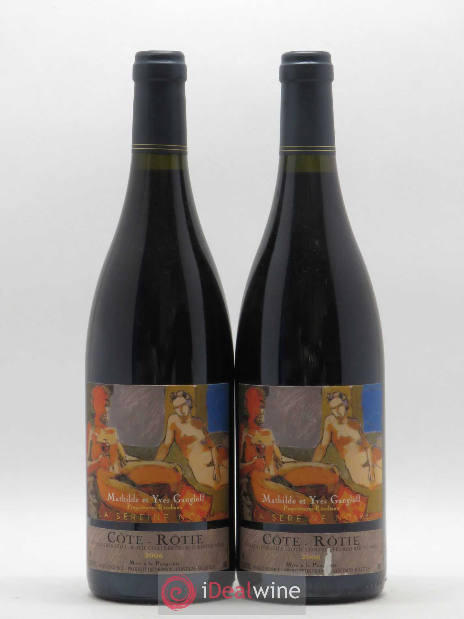 Côte-Rôtie La Sereine Noire Gangloff (Domaine) 2006 - Lot de 2 bouteilles - 0