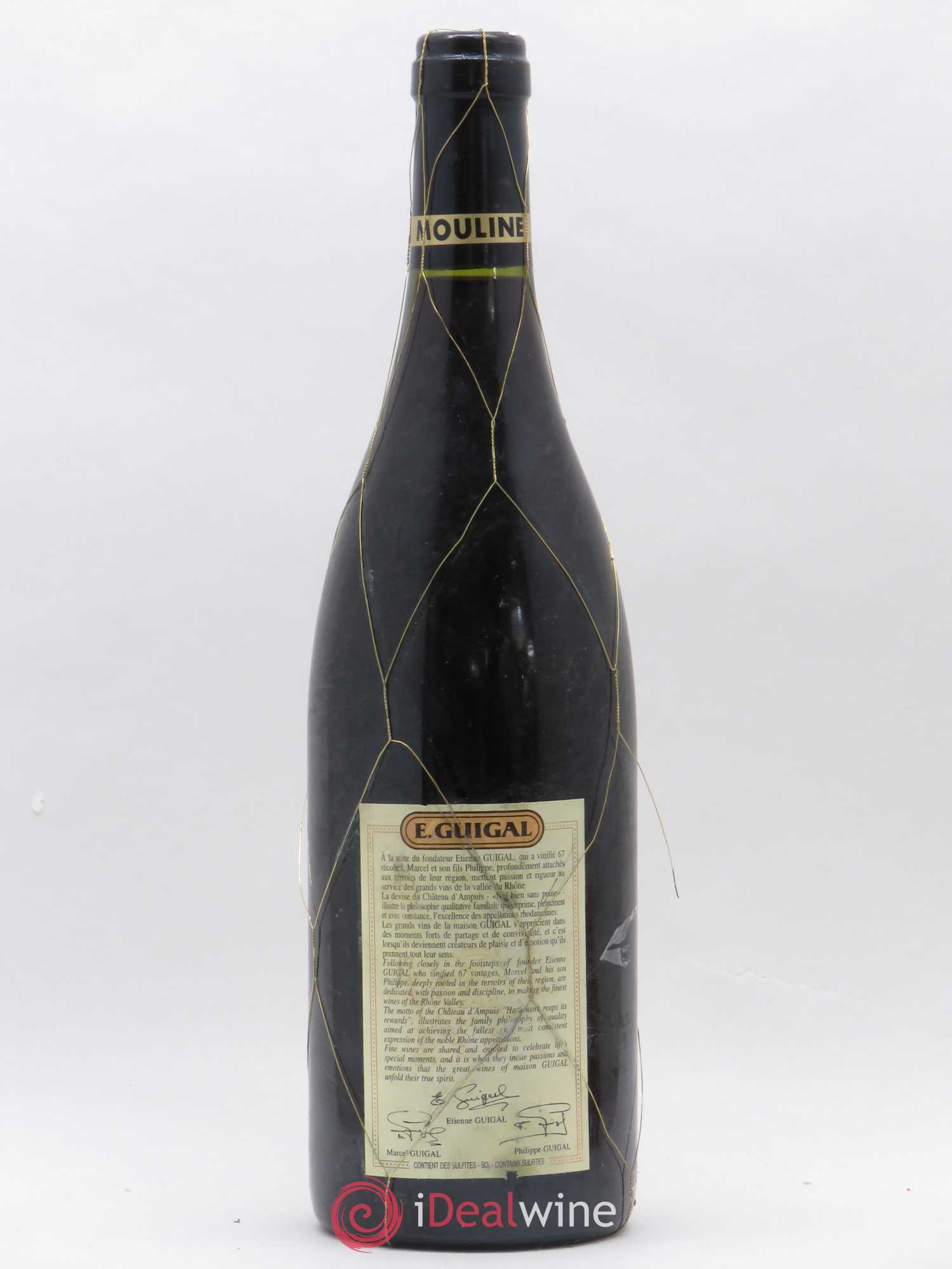 Côte-Rôtie La Mouline Guigal 2003 - Lot de 1 bouteille - 1