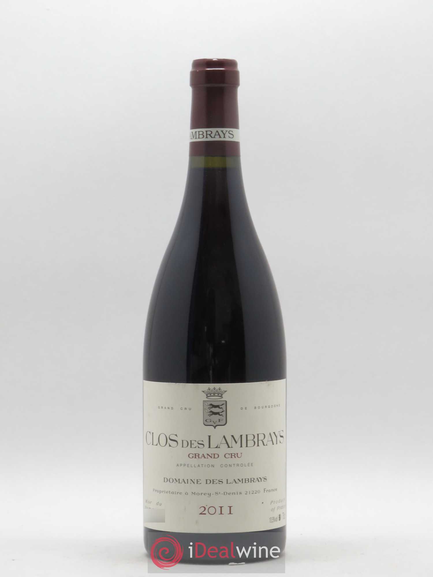 Clos des Lambrays Grand Cru Domaine des Lambrays 2011 - Lot de 1 bouteille - 0